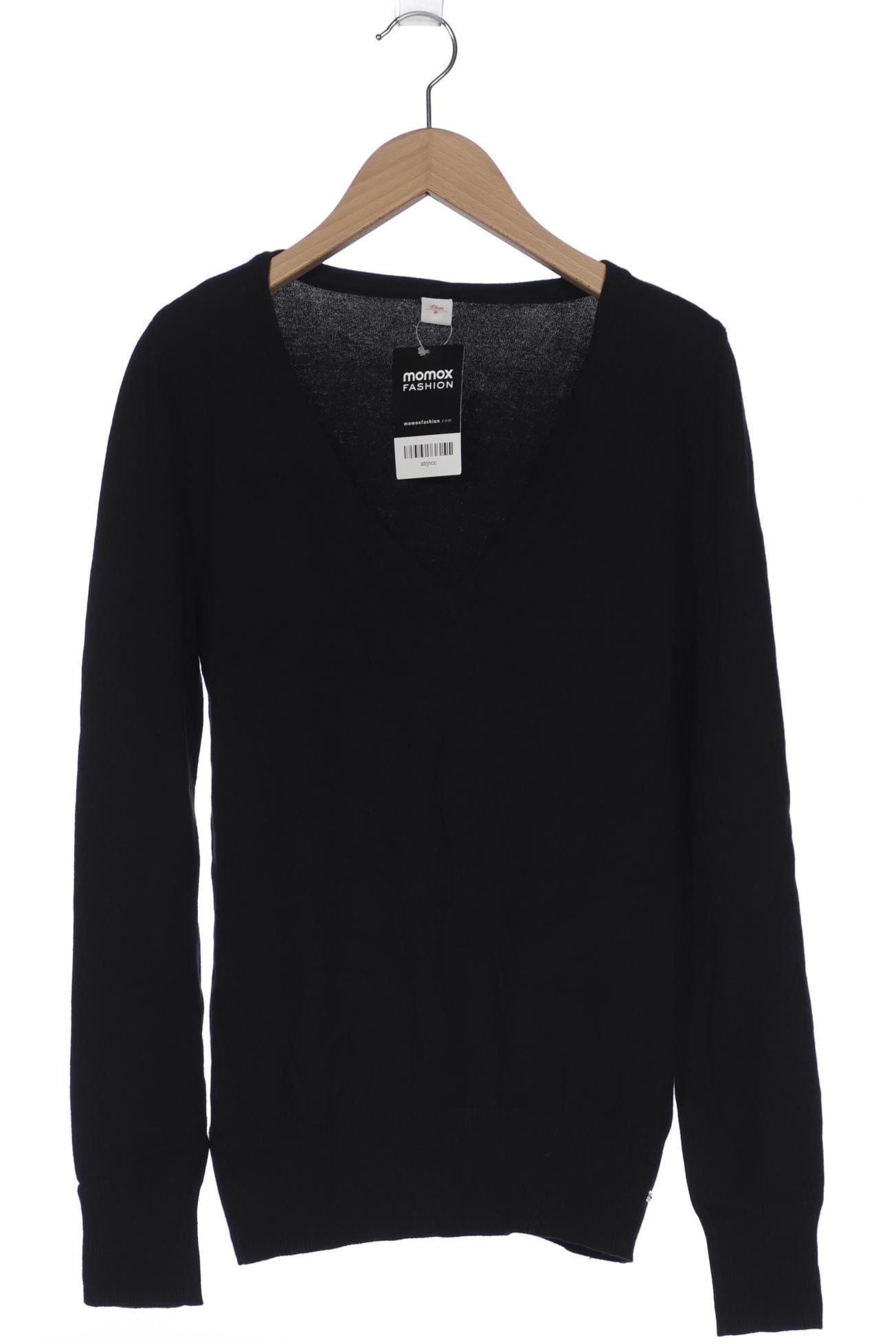 

s.Oliver Damen Pullover, schwarz, Gr. 36