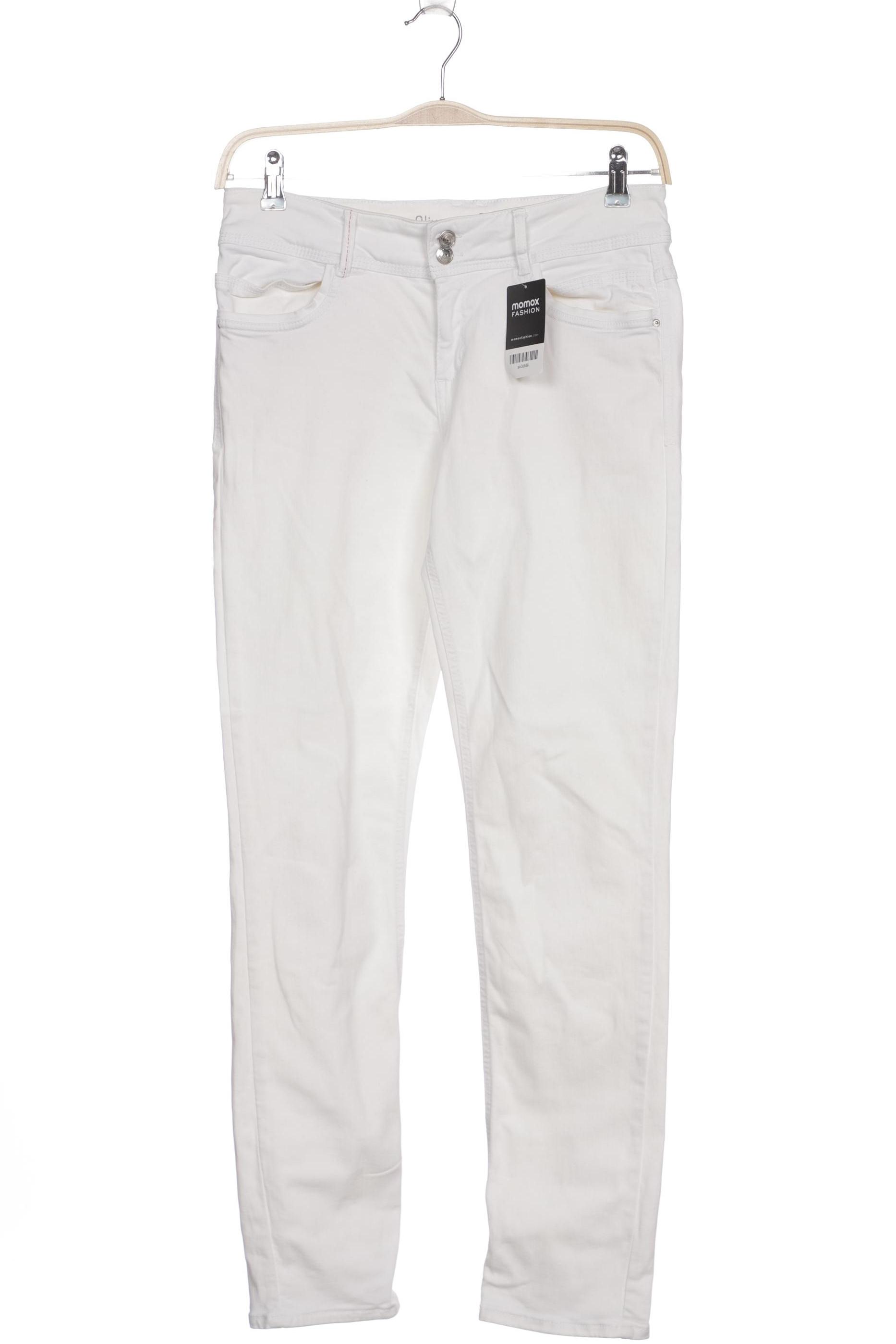 

s.Oliver Damen Jeans, weiß, Gr. 38