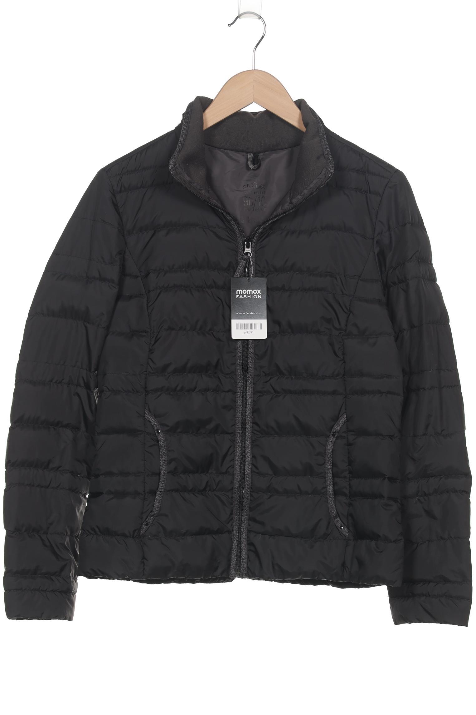 

s.Oliver Damen Jacke, schwarz, Gr. 40