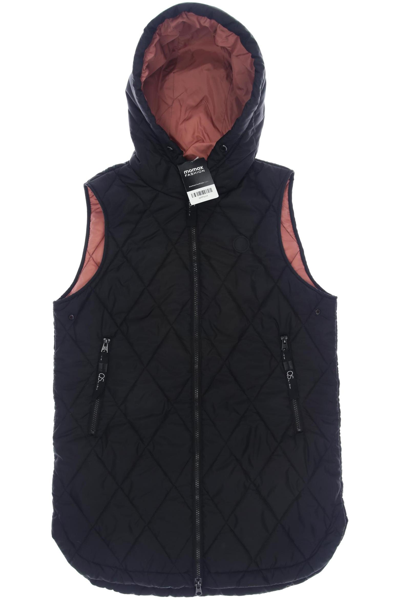 

s.Oliver Damen Weste, schwarz, Gr. 36