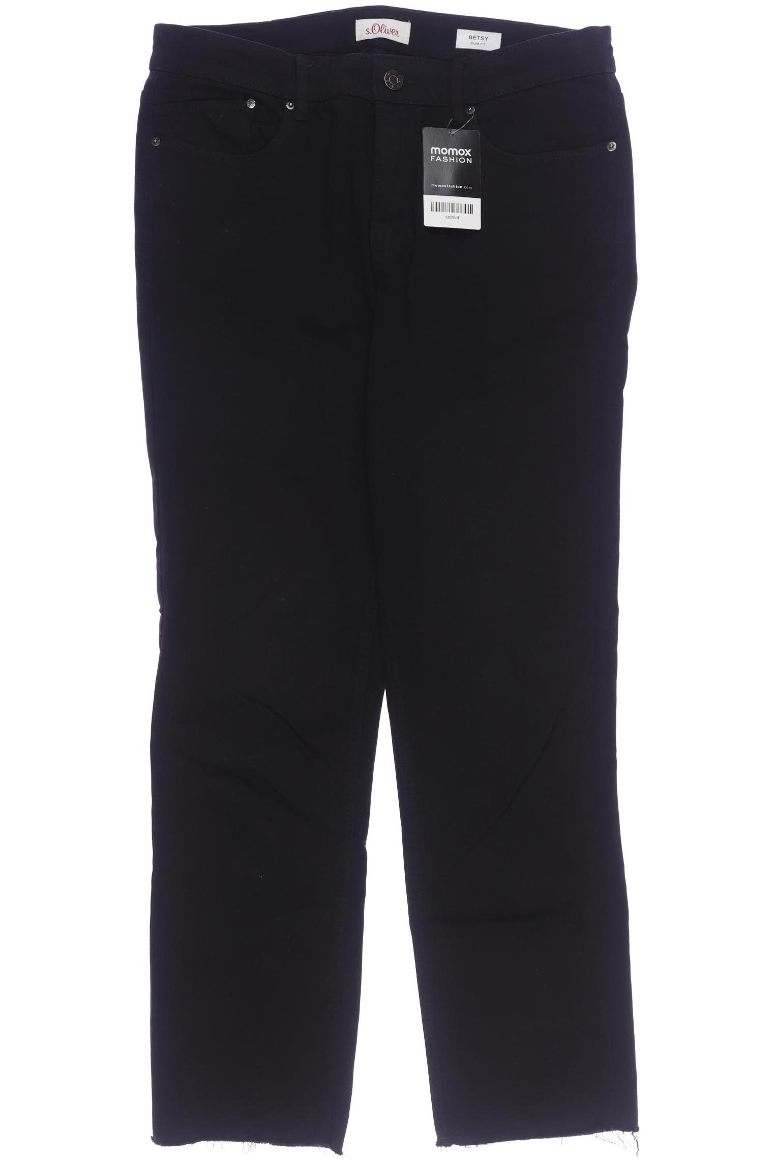 

s.Oliver Damen Jeans, schwarz, Gr. 40