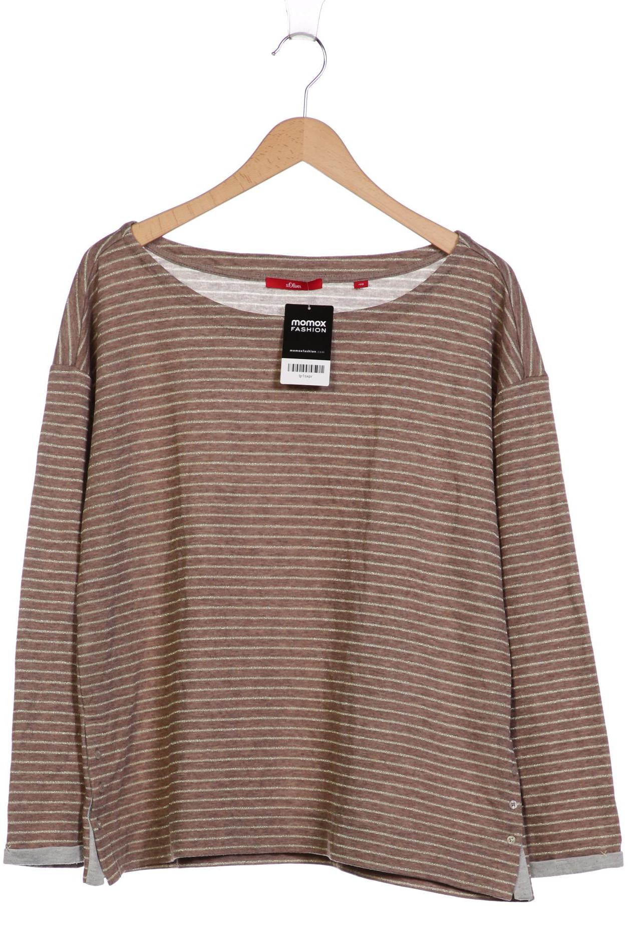

s.Oliver Damen Sweatshirt, braun, Gr. 46