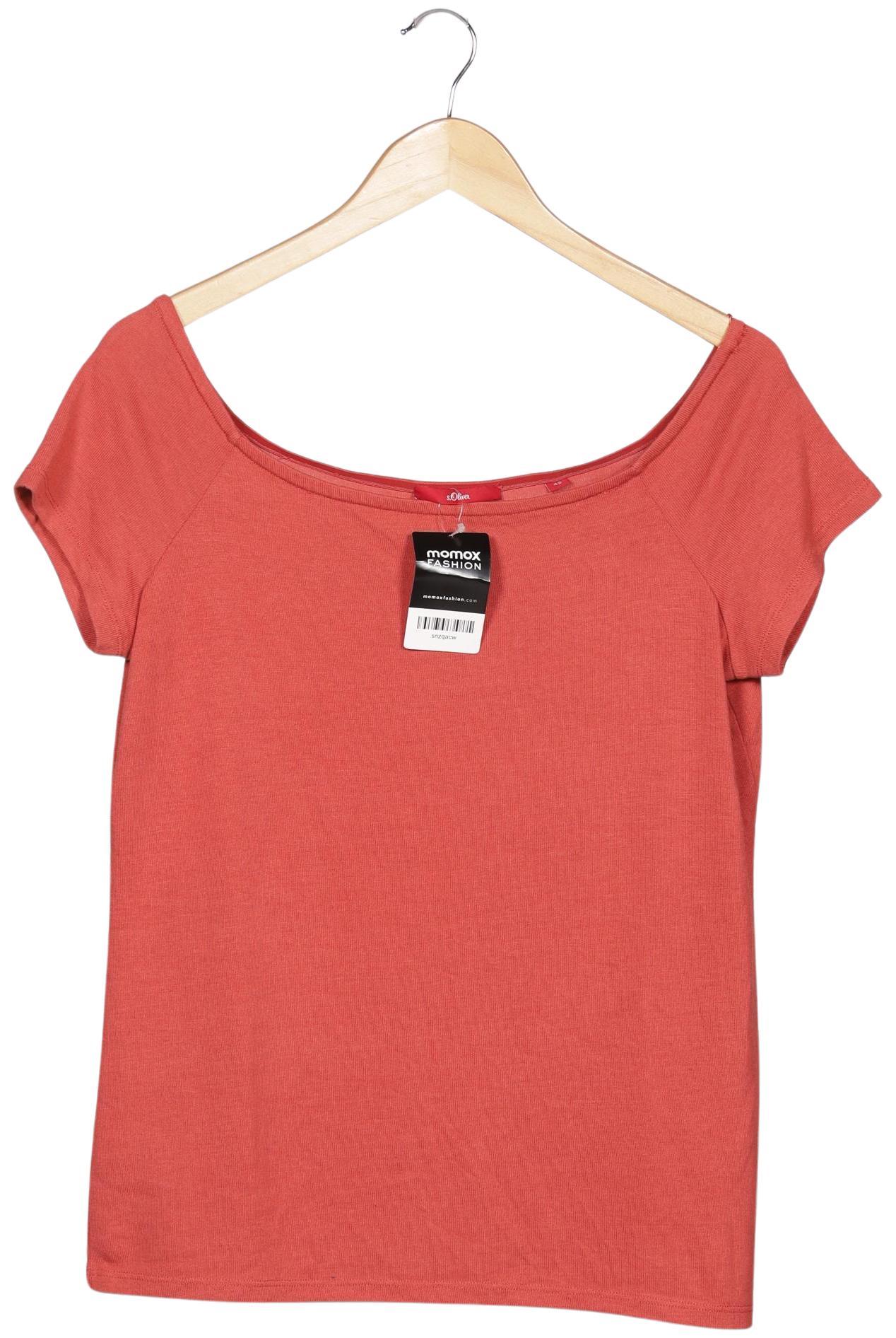 

s.Oliver Damen T-Shirt, rot, Gr. 42