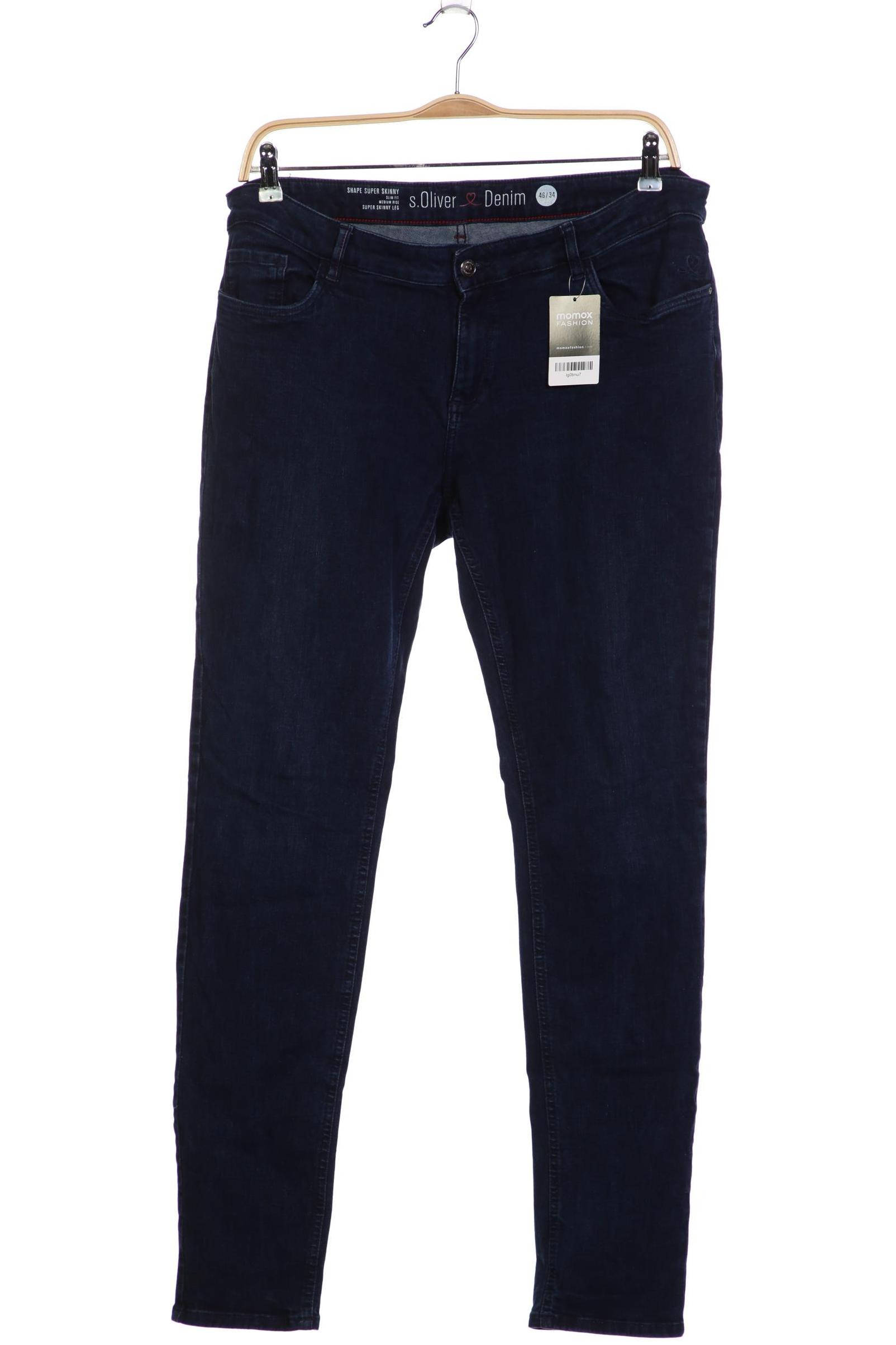 

s.Oliver Damen Jeans, marineblau, Gr. 46