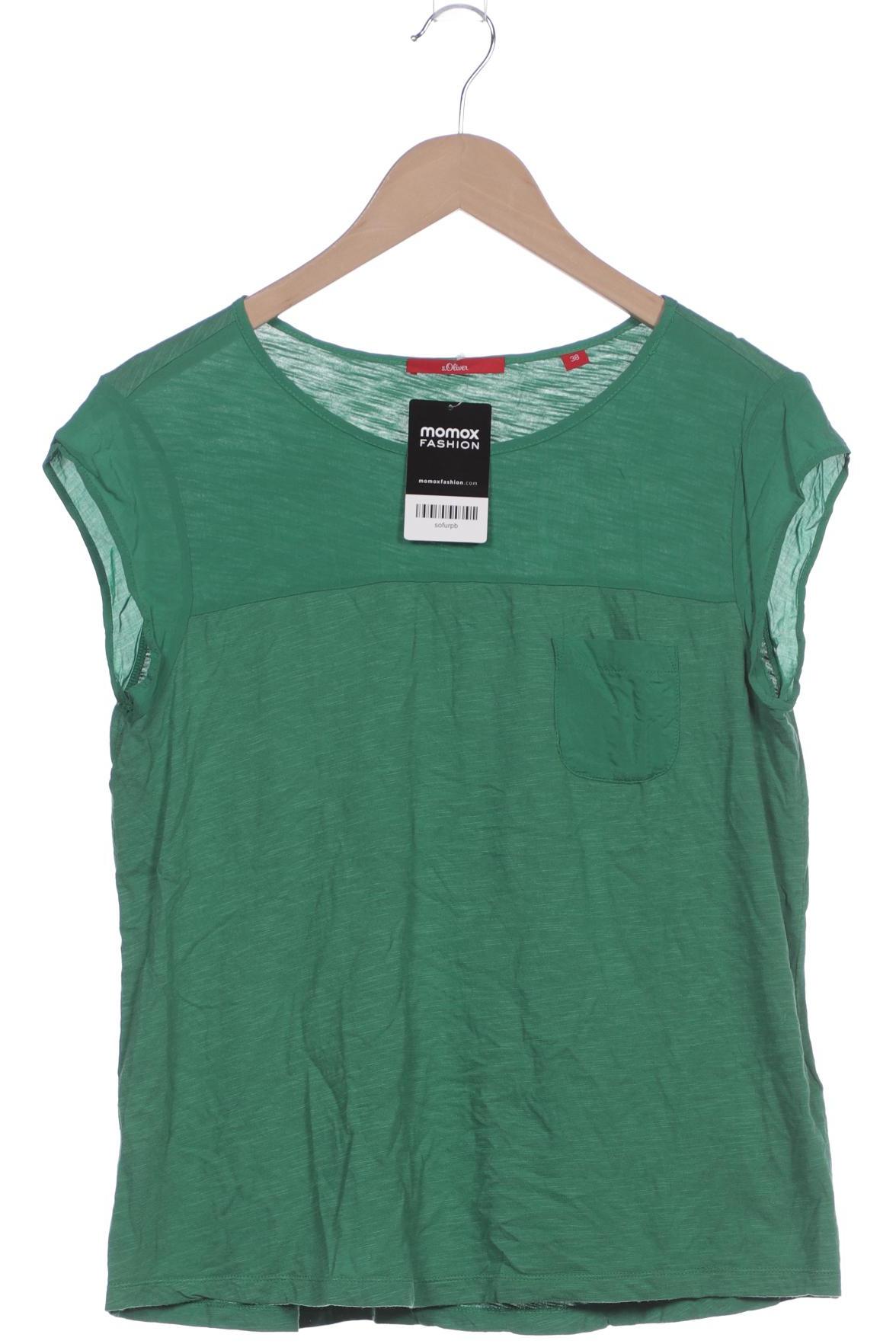 

s.Oliver Damen T-Shirt, grün, Gr. 38
