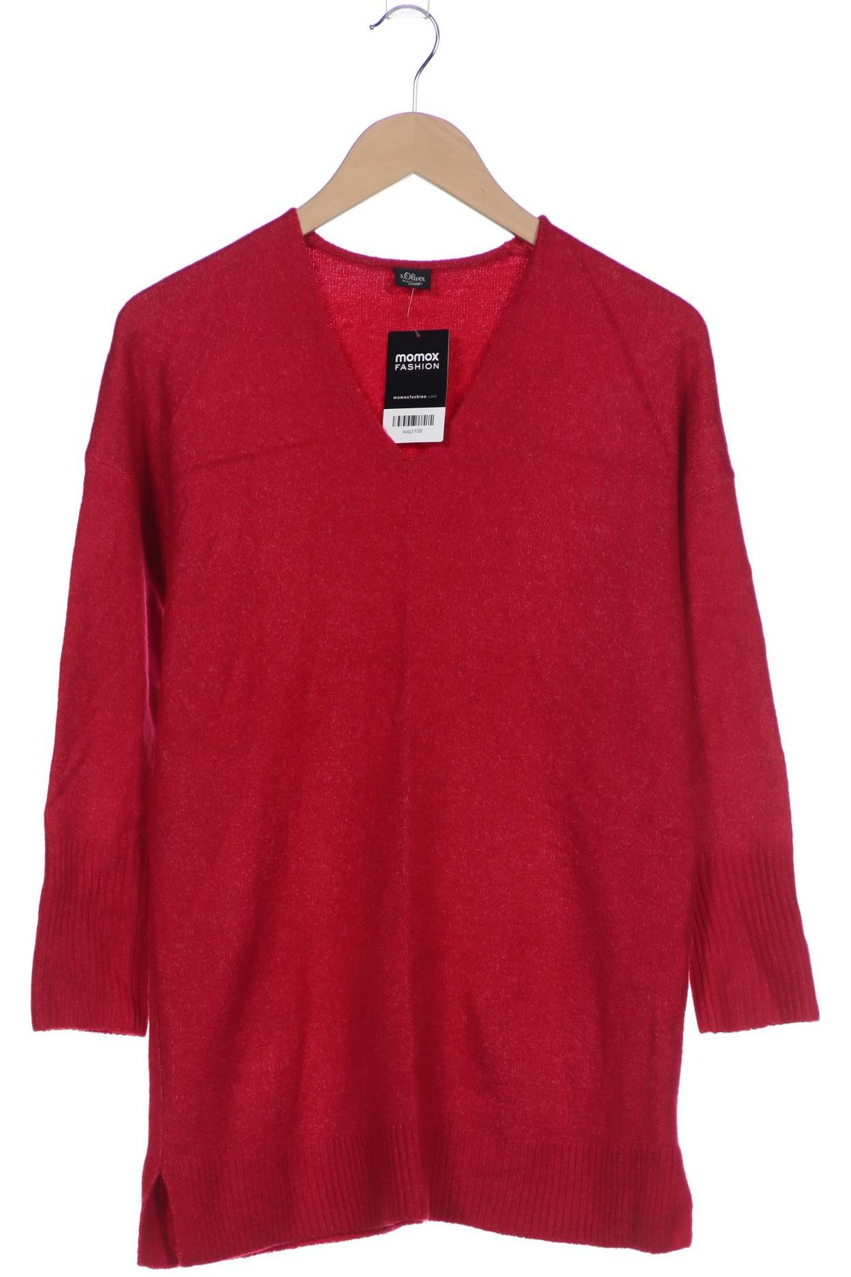 

s.Oliver Damen Pullover, rot, Gr. 34