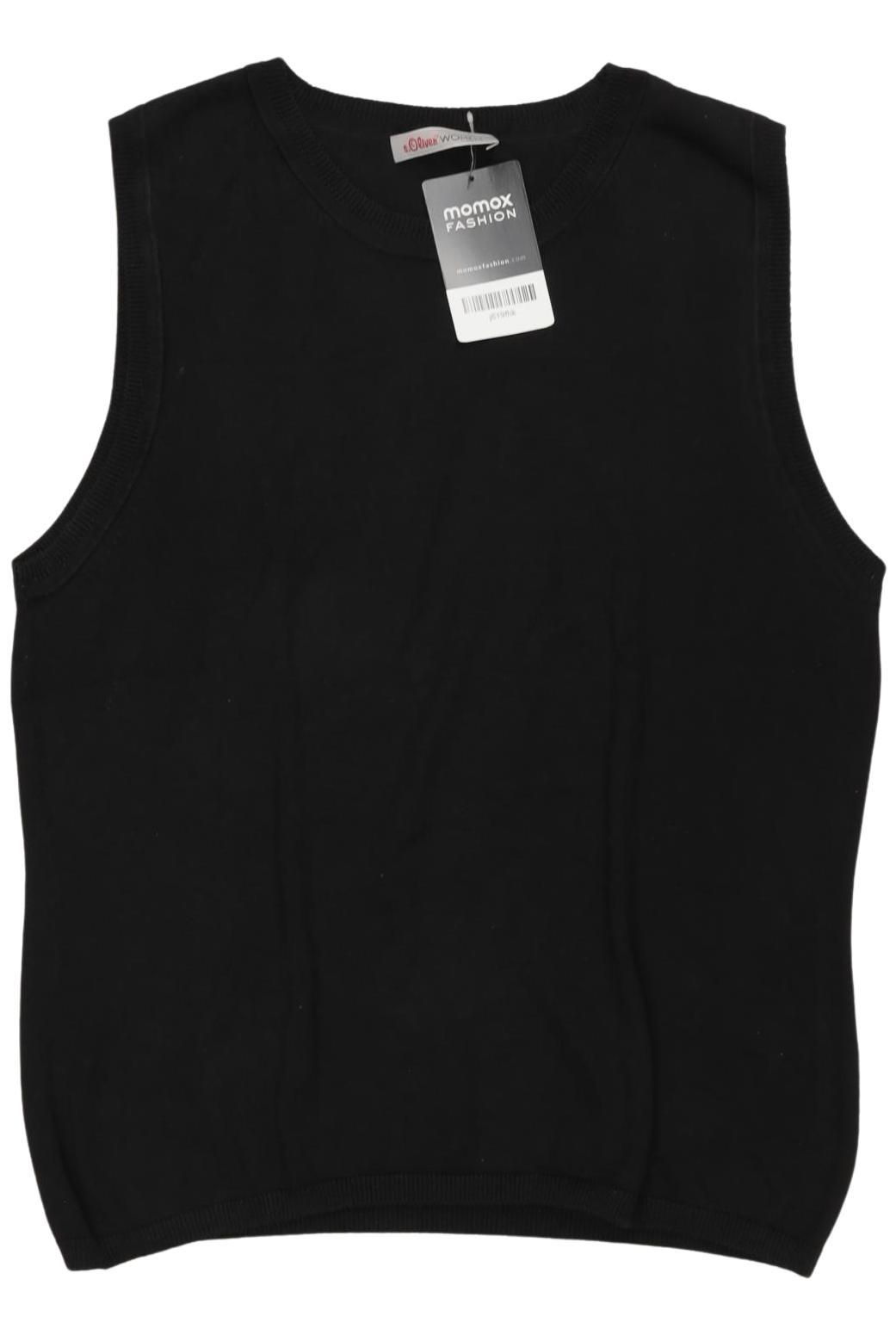 

s.Oliver Damen Top, schwarz, Gr. 42