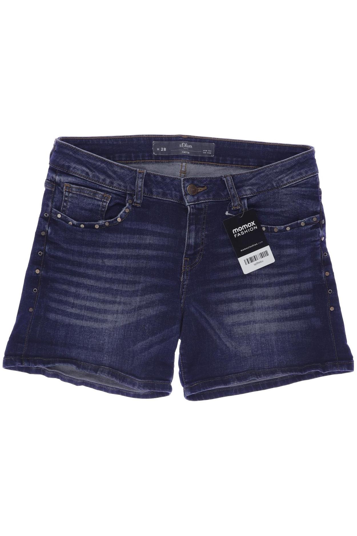 

s.Oliver Damen Shorts, blau, Gr. 38