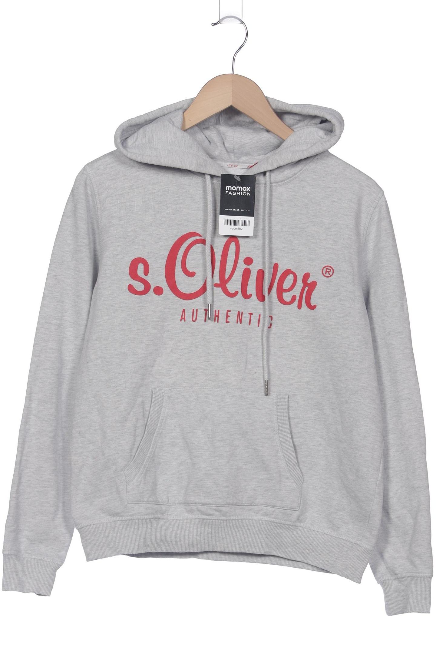 

s.Oliver Damen Kapuzenpullover, grau, Gr. 38