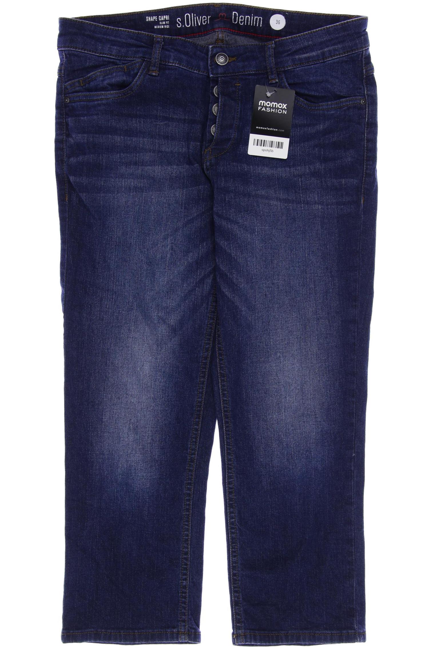 

s.Oliver Damen Jeans, blau