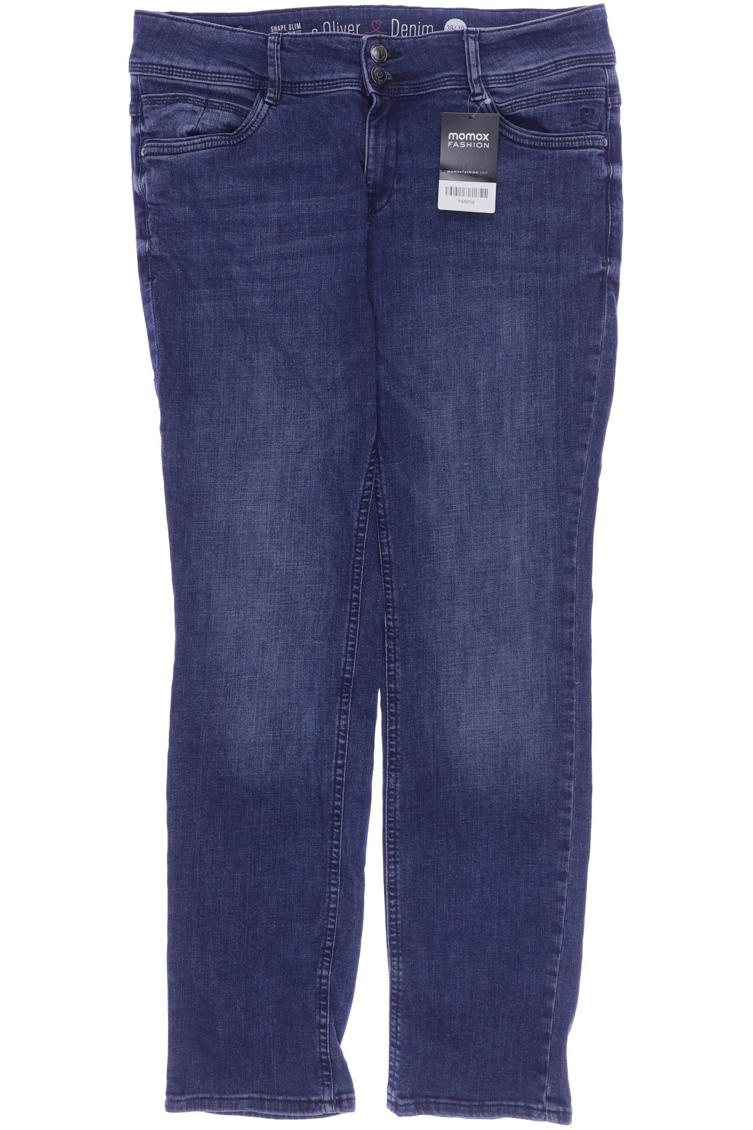 

s.Oliver Damen Jeans, blau