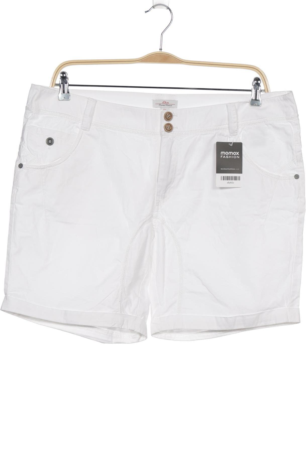 

s.Oliver Damen Shorts, weiß, Gr. 44