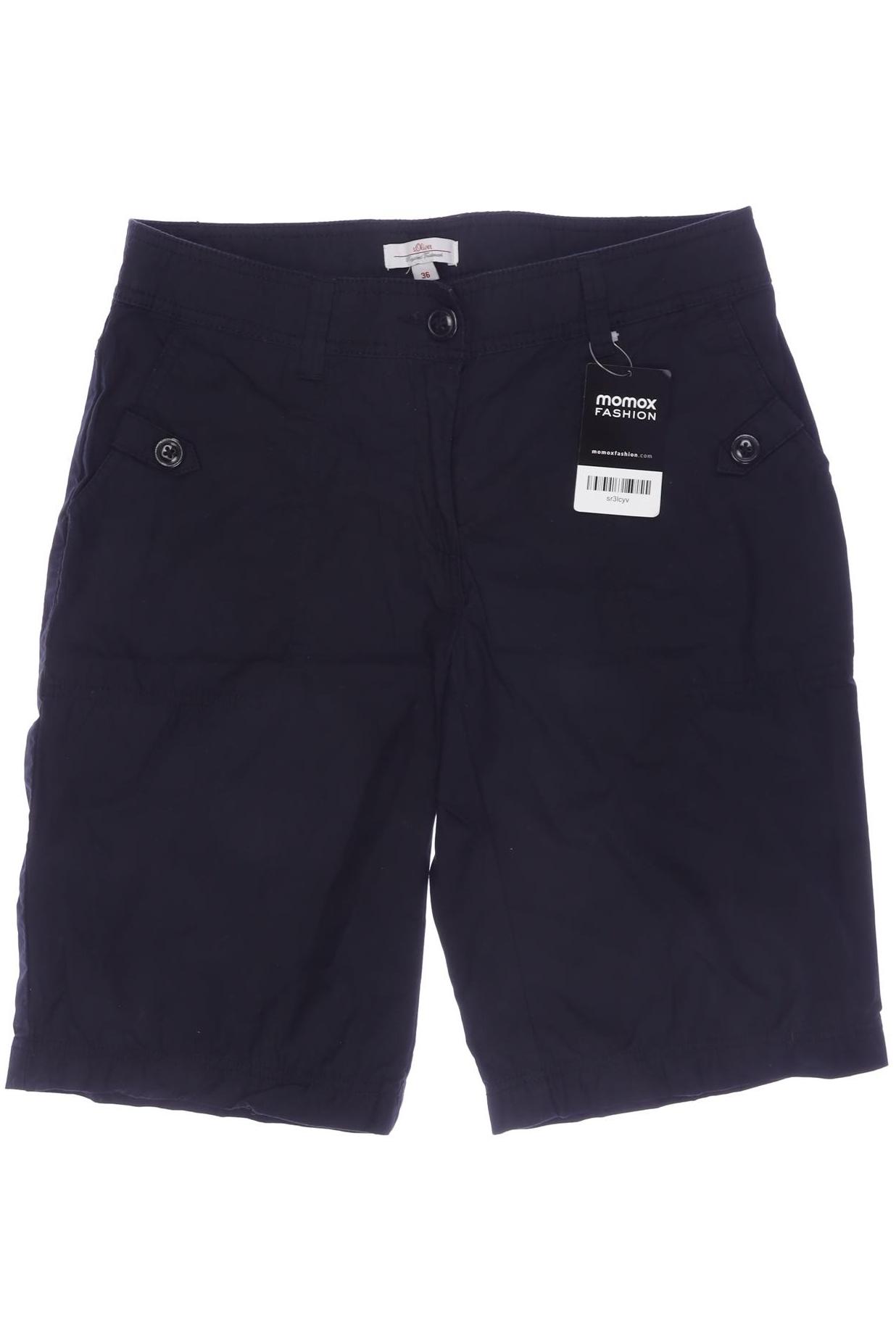 

s.Oliver Damen Shorts, schwarz, Gr. 36