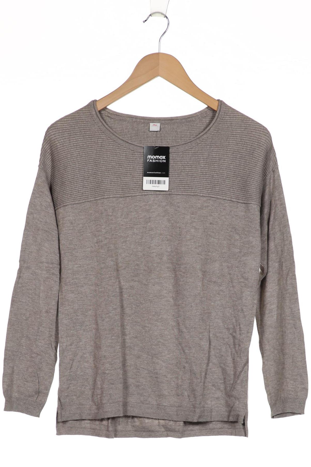 

s.Oliver Damen Pullover, grau, Gr. 38