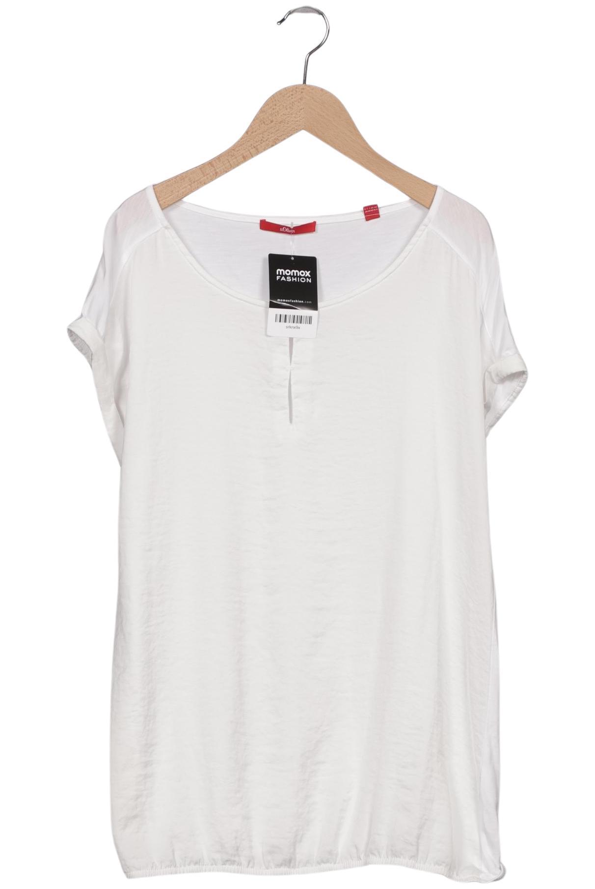 

s.Oliver Damen T-Shirt, weiß, Gr. 38