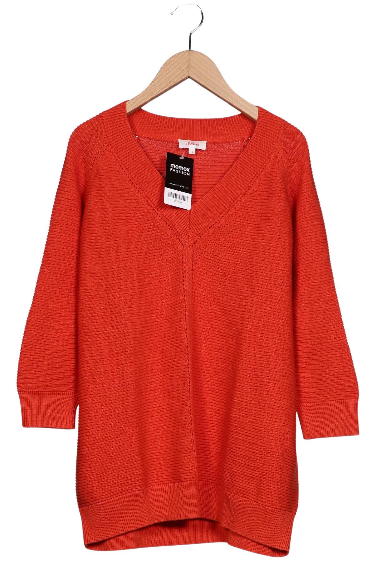 

s.Oliver Damen Pullover, rot, Gr. 36