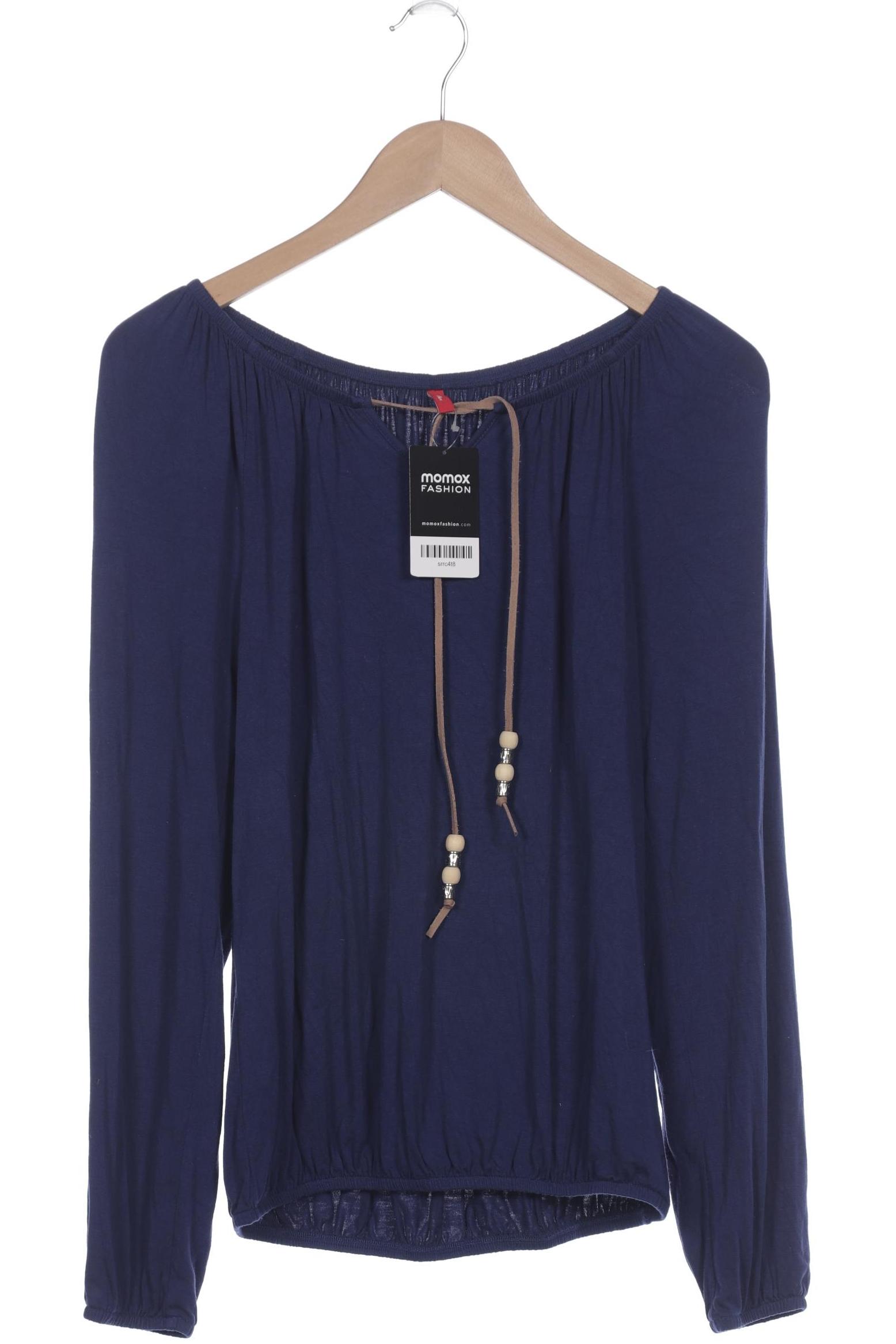 

s.Oliver Damen Langarmshirt, marineblau, Gr. 36