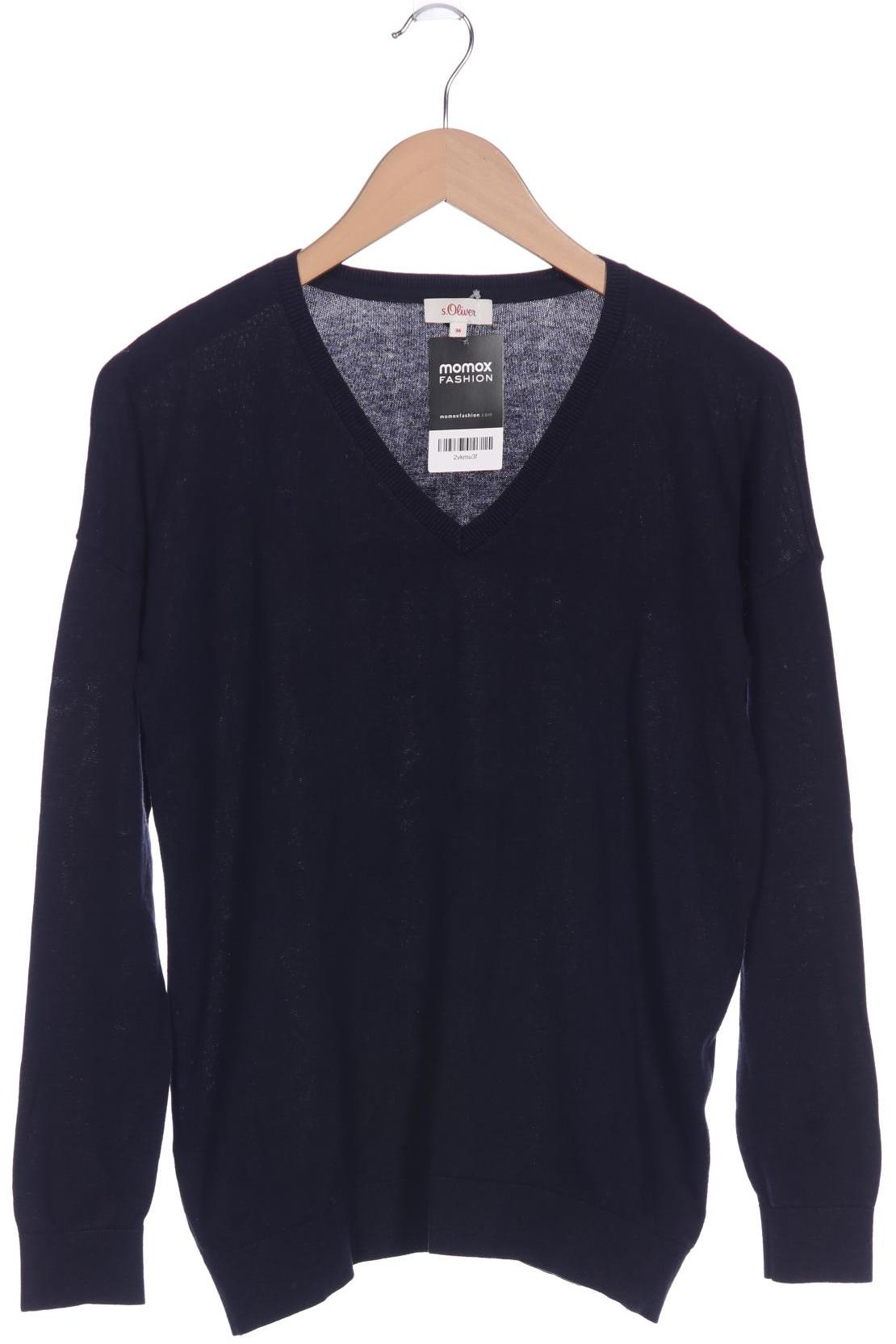 

s.Oliver Damen Pullover, marineblau, Gr. 36