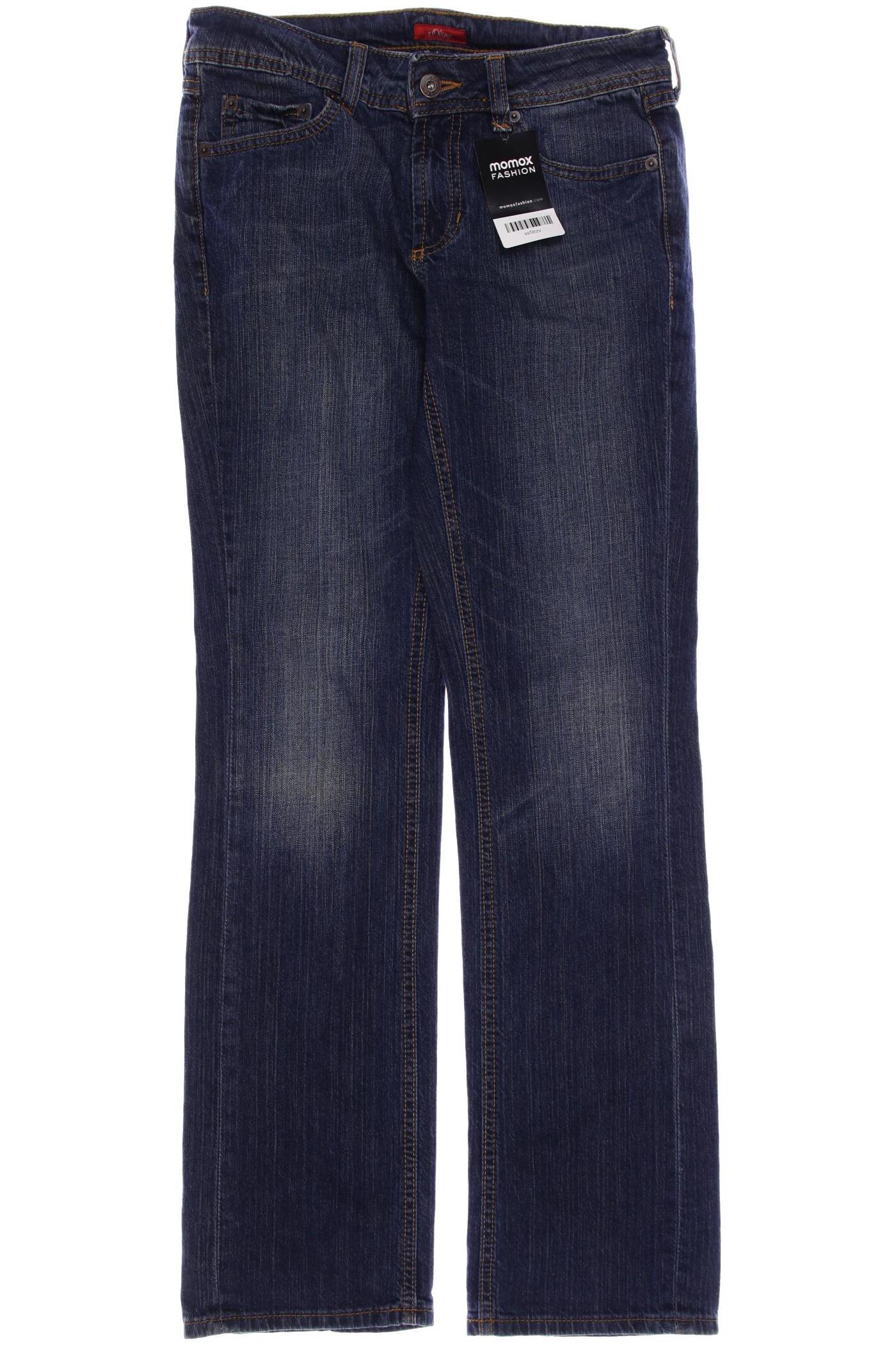 

s.Oliver Damen Jeans, marineblau