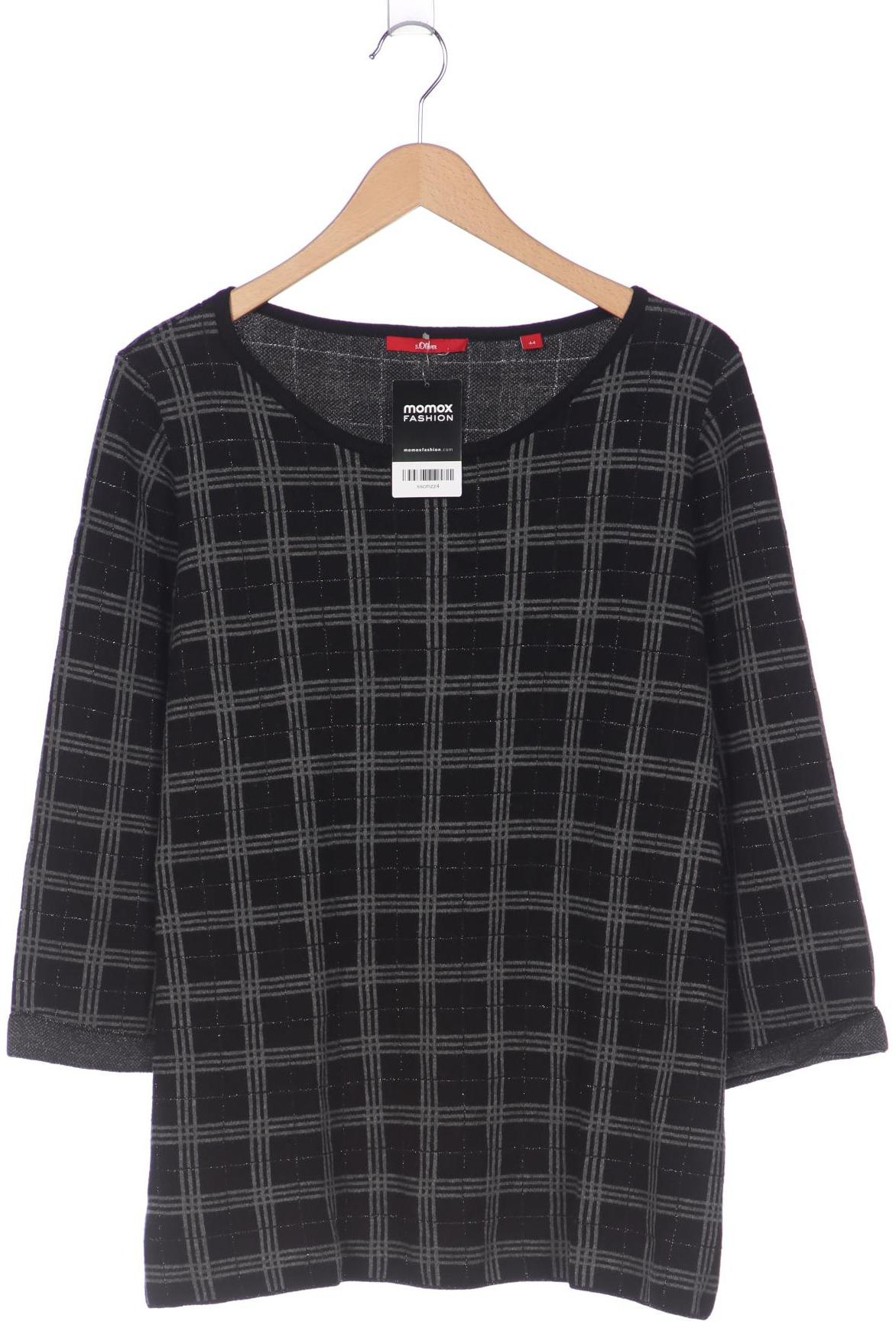 

s.Oliver Damen Pullover, schwarz, Gr. 44