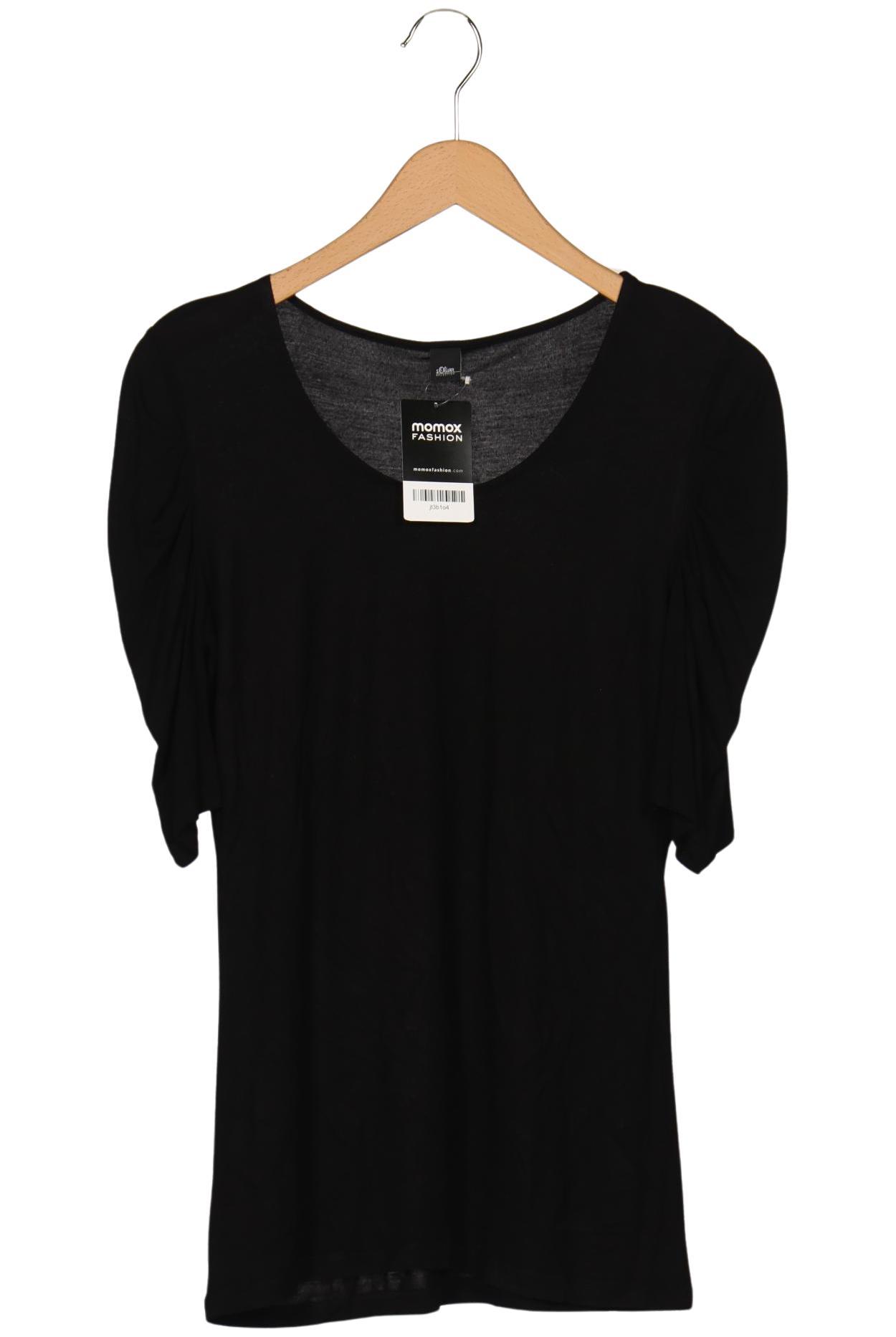 

s.Oliver Damen T-Shirt, schwarz, Gr. 40