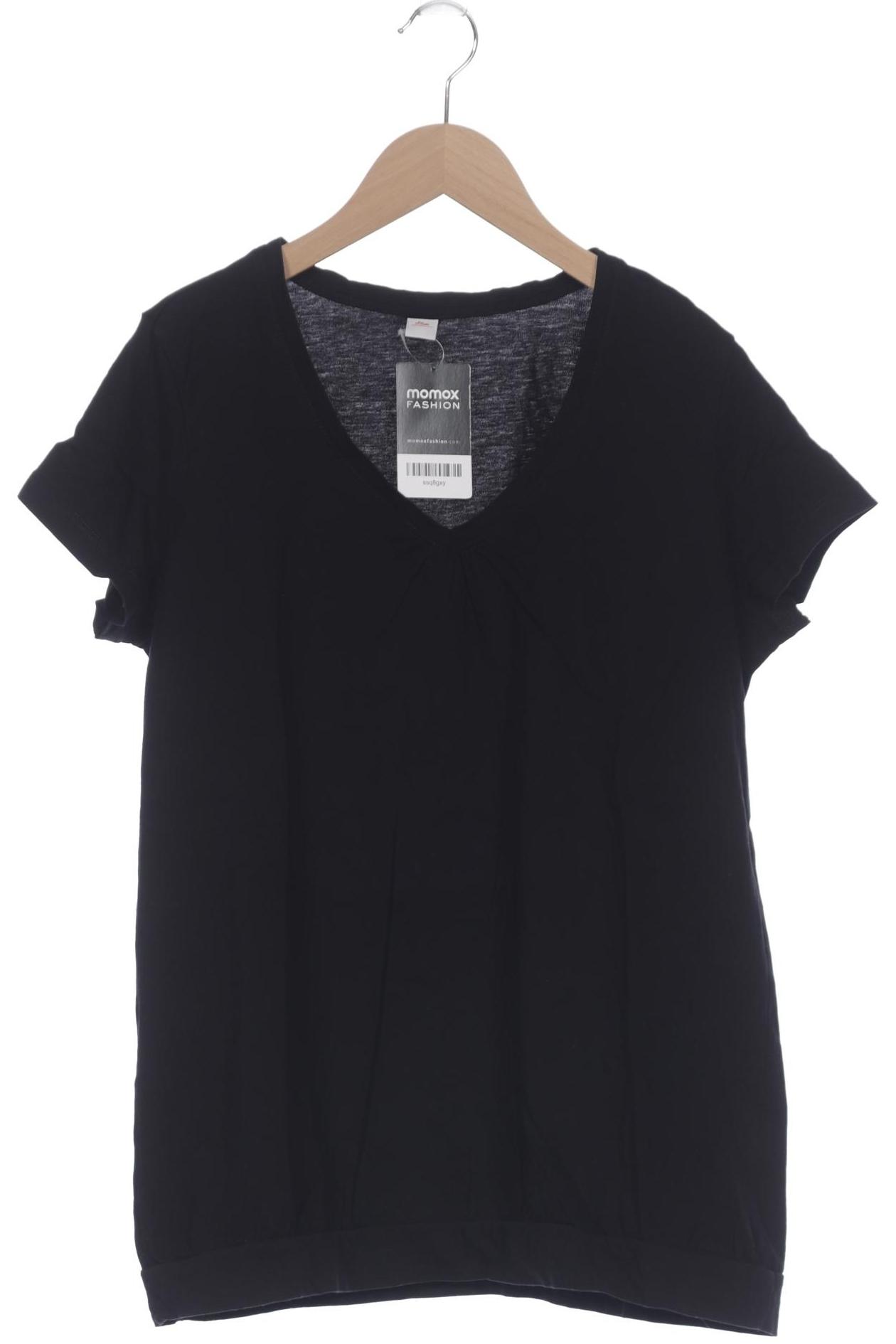 

s.Oliver Damen T-Shirt, schwarz, Gr. 42