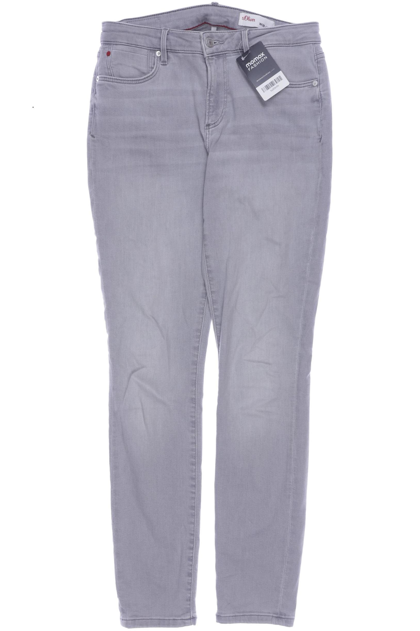 

s.Oliver Damen Jeans, grau, Gr. 38