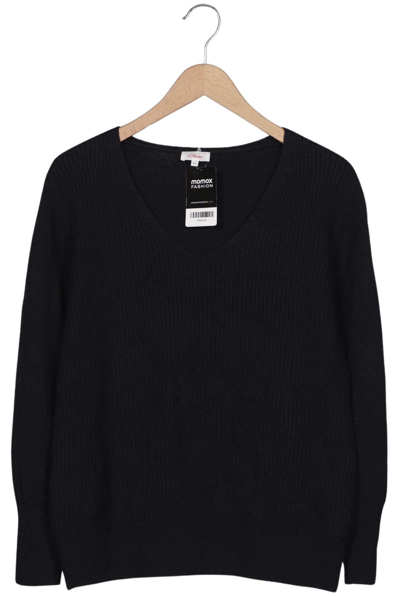 

s.Oliver Damen Pullover, marineblau, Gr. 40