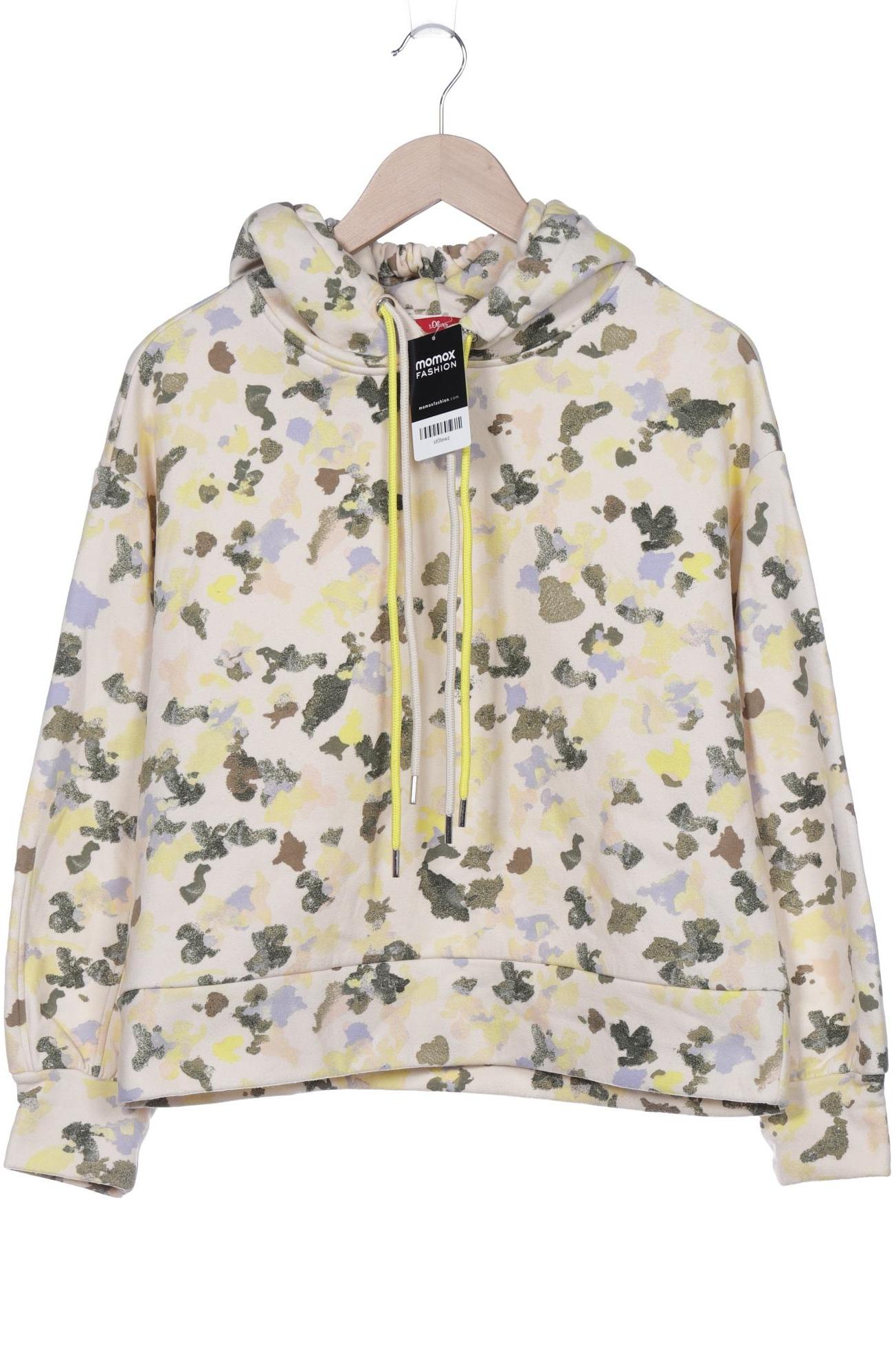 

s.Oliver Damen Kapuzenpullover, cremeweiß, Gr. 36
