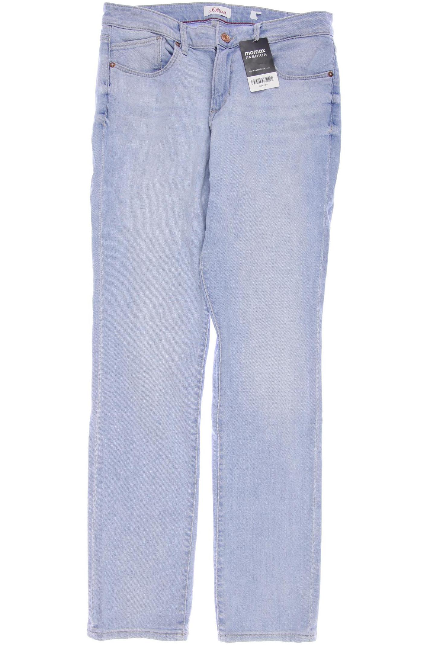 

s.Oliver Damen Jeans, hellblau