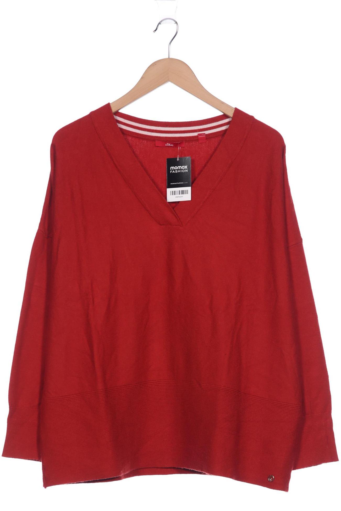 

s.Oliver Damen Pullover, rot, Gr. 46