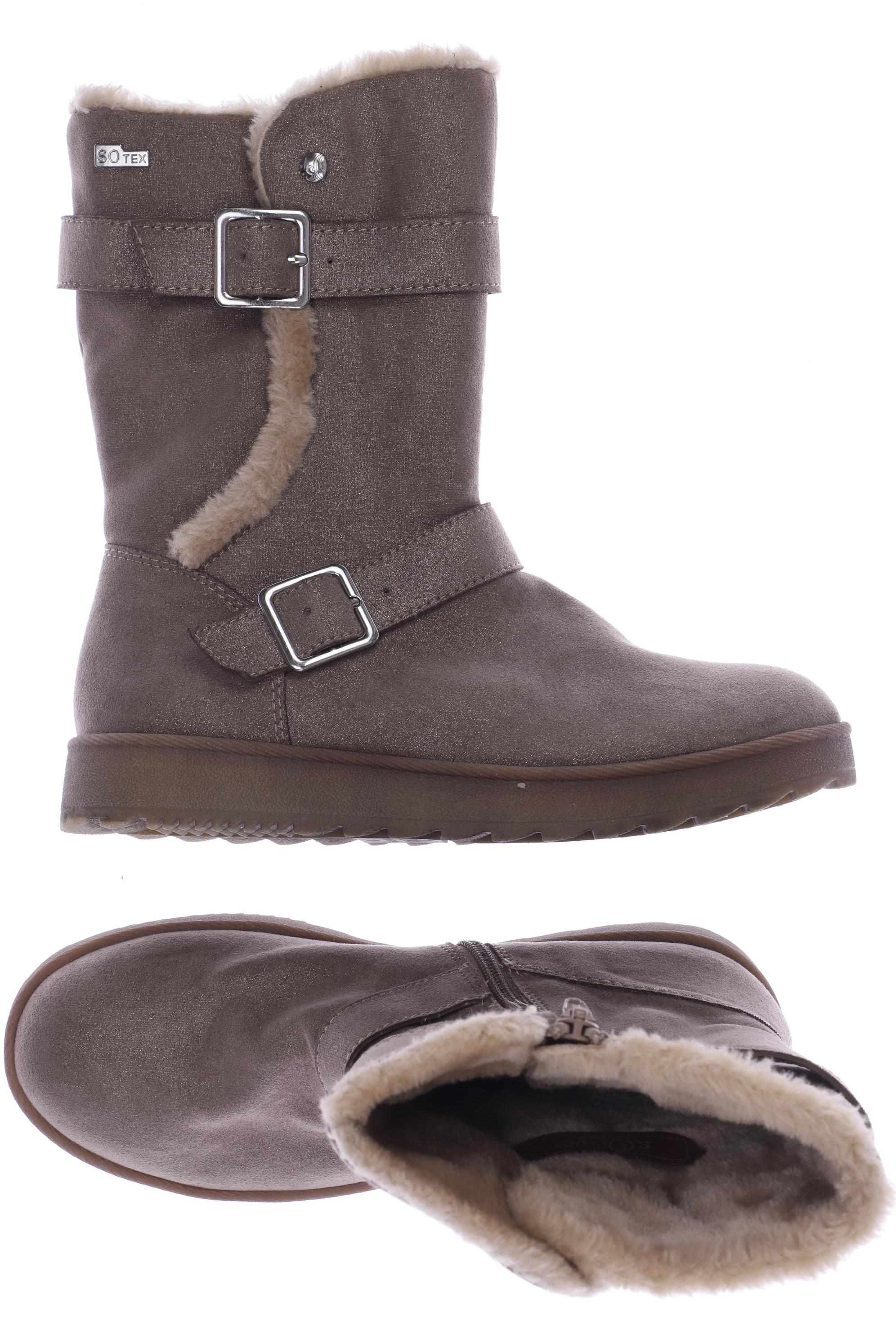 

s.Oliver Damen Stiefel, beige, Gr. 38