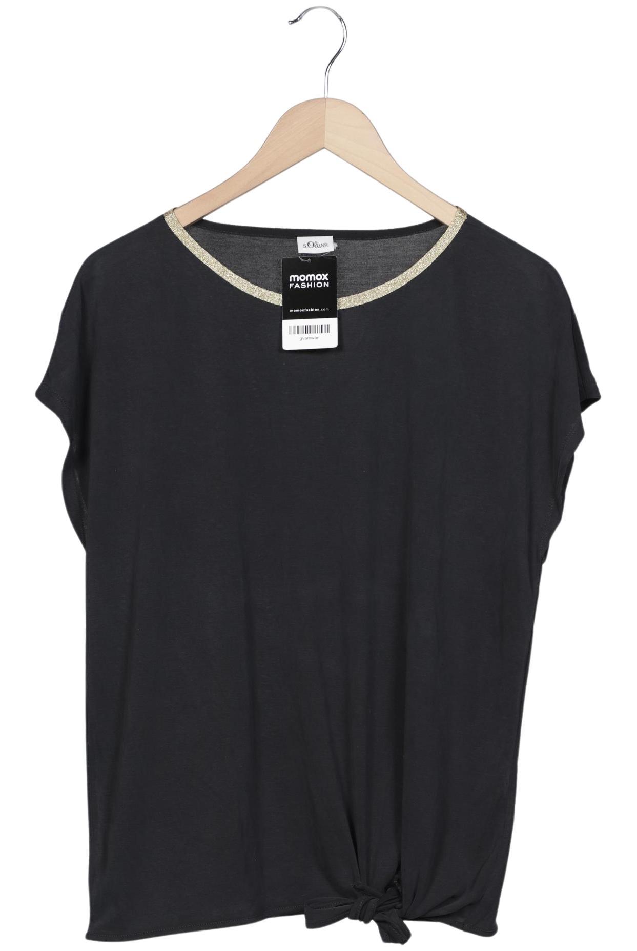 

s.Oliver Damen T-Shirt, schwarz, Gr. 42