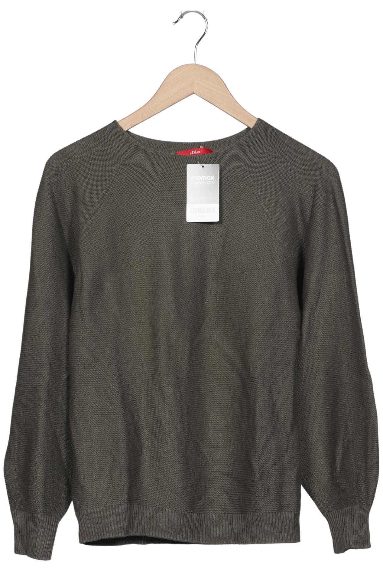 

s.Oliver Damen Pullover, grün, Gr. 38