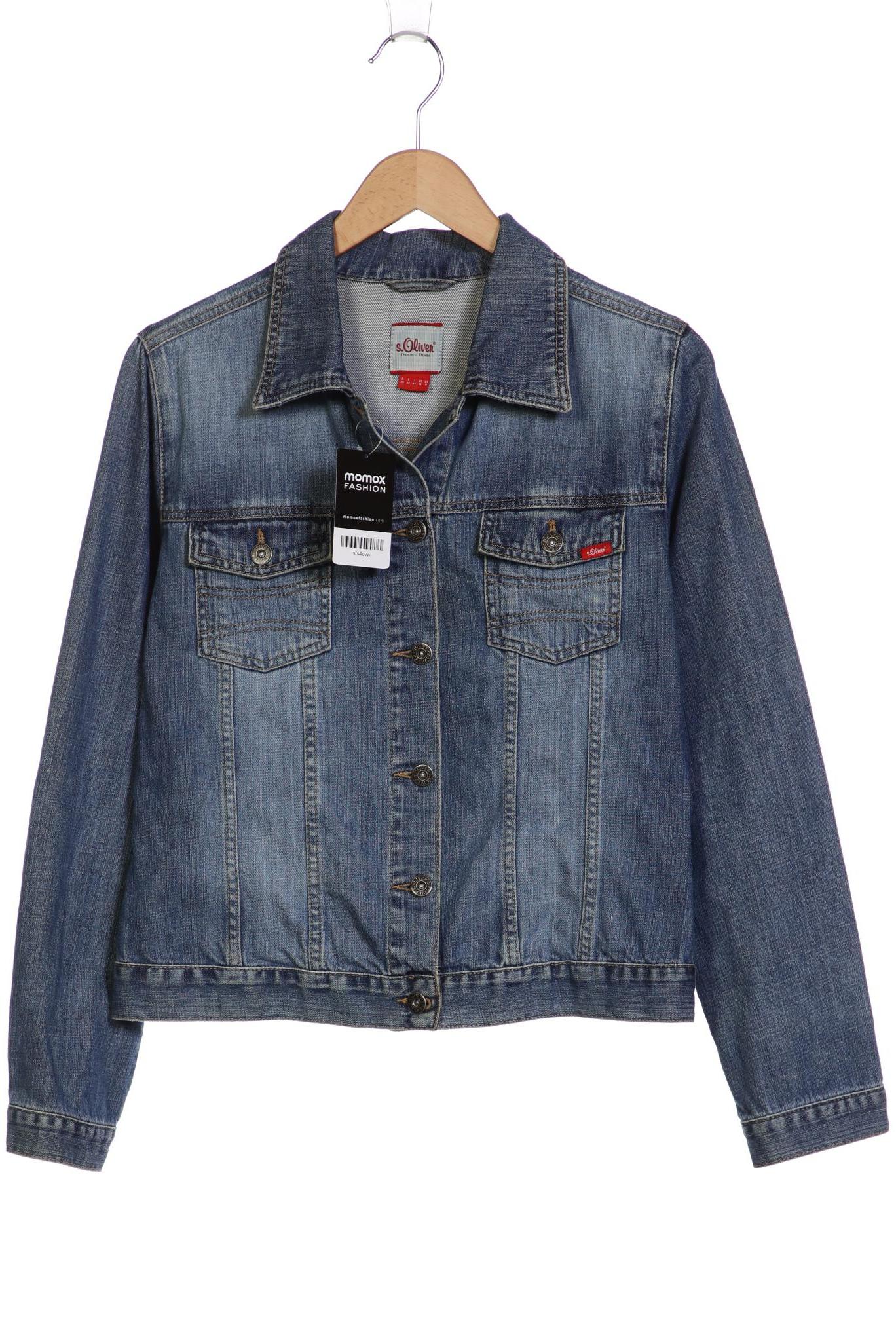 

s.Oliver Damen Jacke, blau, Gr. 40