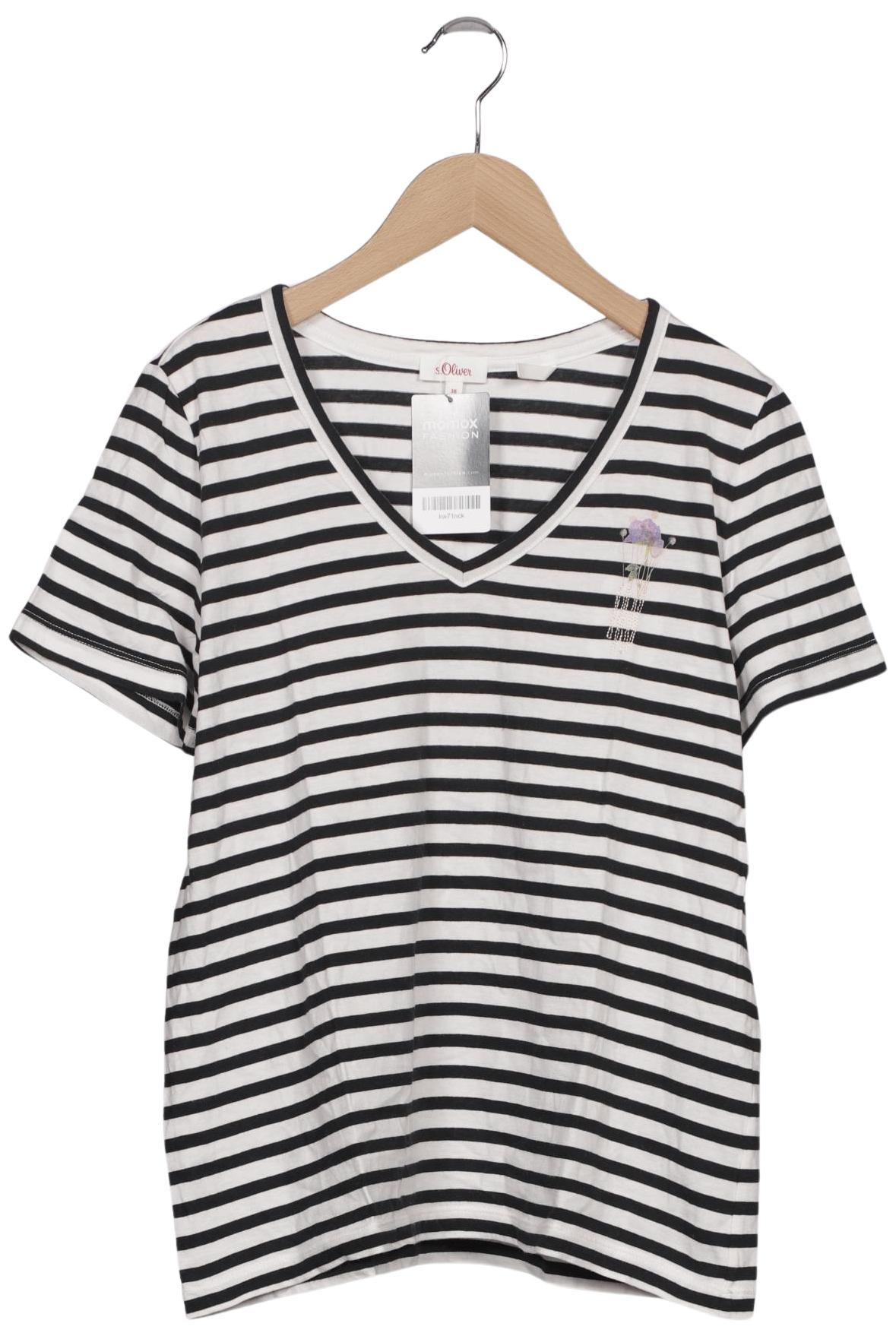 

s.Oliver Damen T-Shirt, weiß, Gr. 38