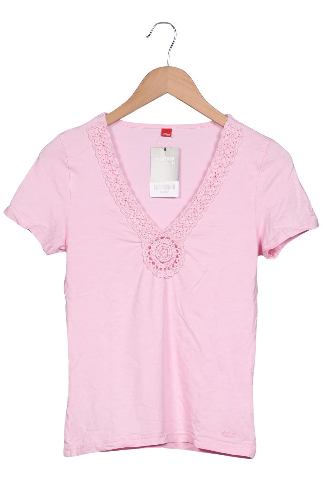 

s.Oliver Damen T-Shirt, pink, Gr. 38