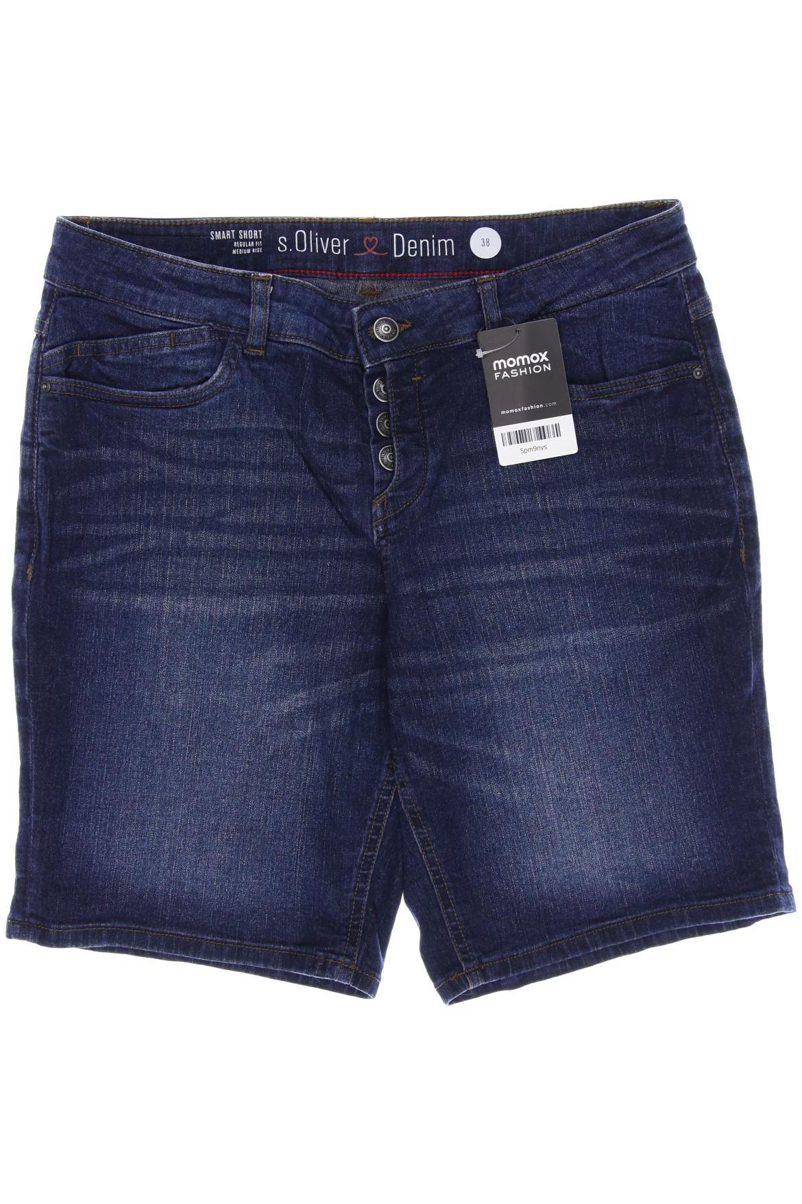

s.Oliver Damen Shorts, marineblau