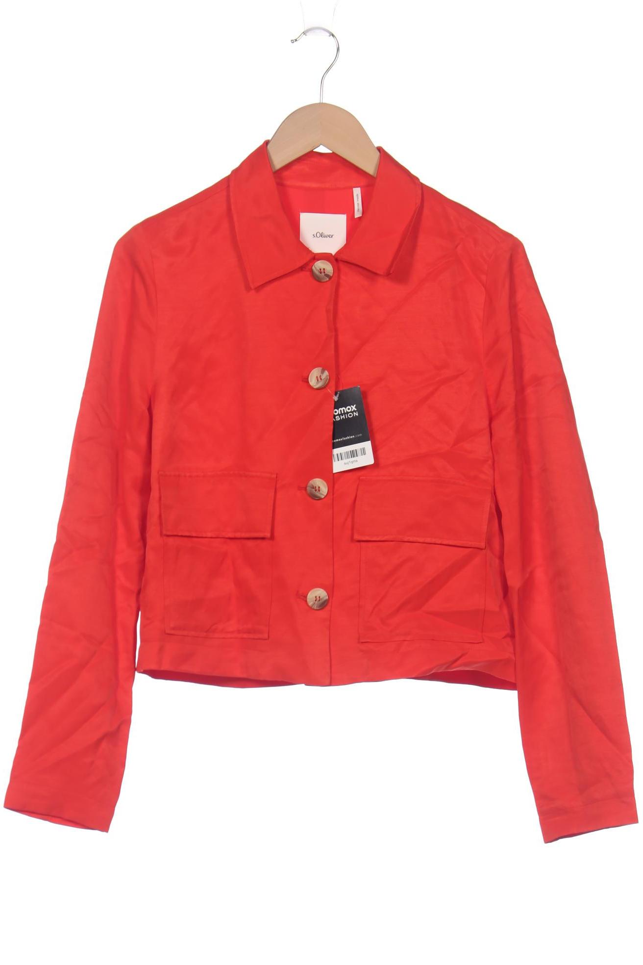 

s.Oliver Damen Jacke, rot, Gr. 36