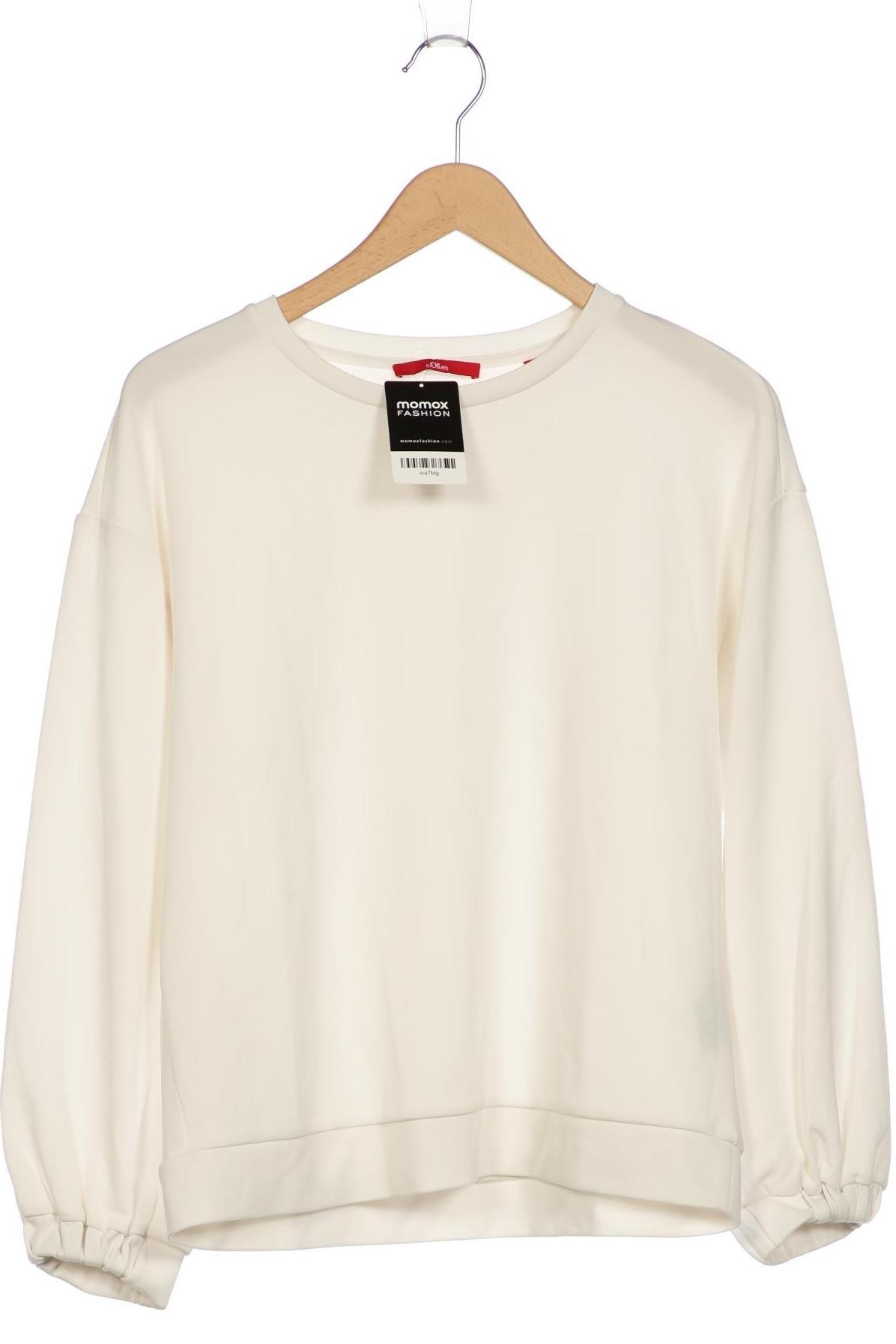 

s.Oliver Damen Sweatshirt, weiß, Gr. 38