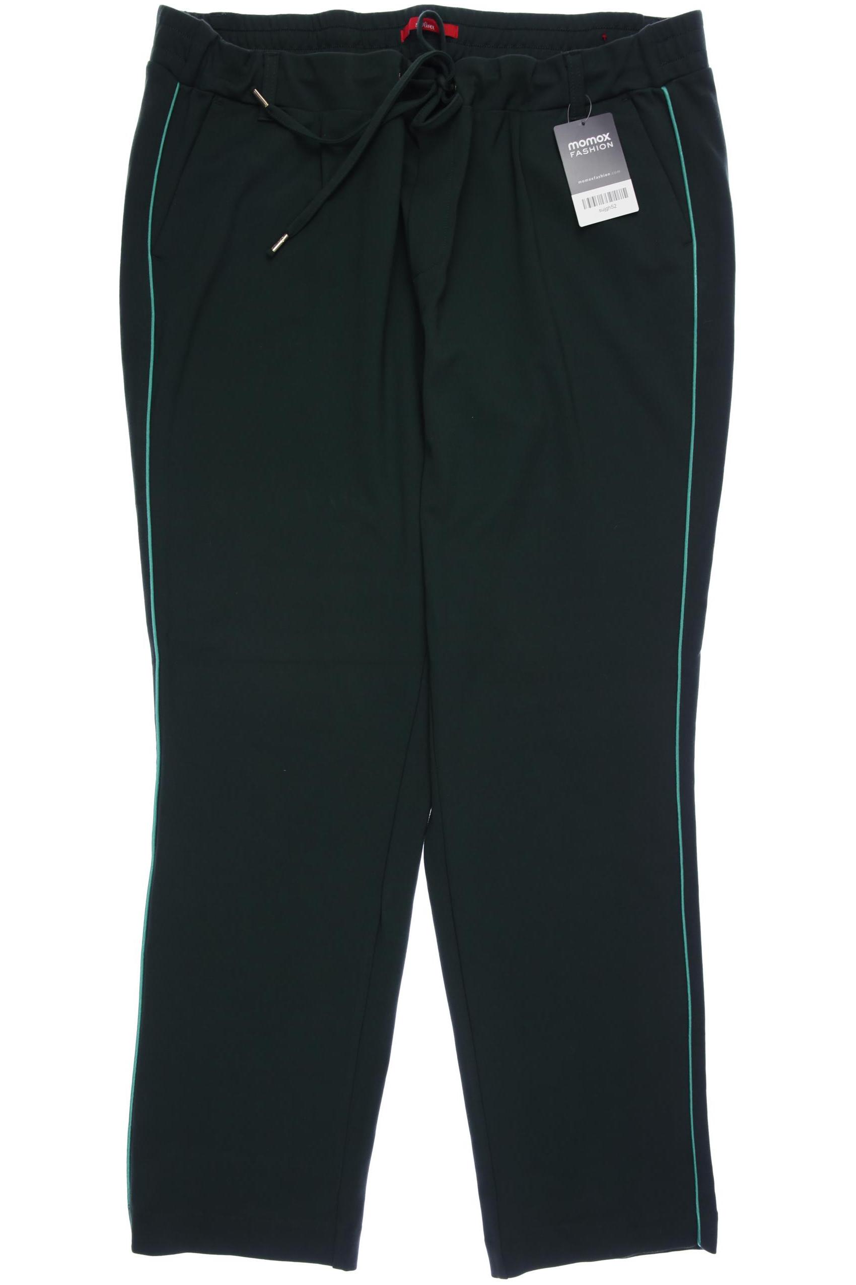 

s.Oliver Damen Stoffhose, grün