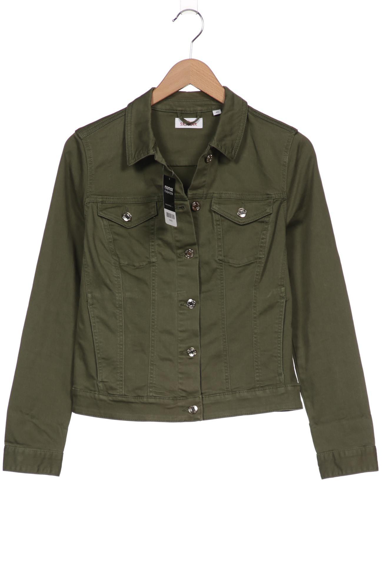 

s.Oliver Damen Jacke, grün, Gr. 40