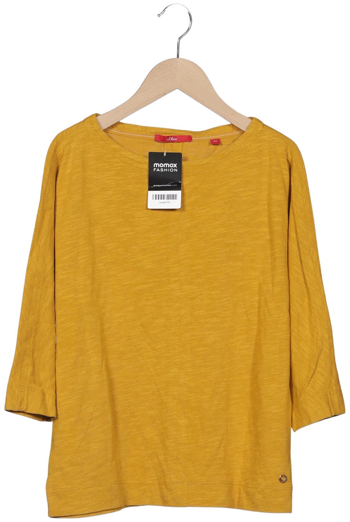 Thumbnail - s.Oliver Damen Langarmshirt, orange, Gr. 34
