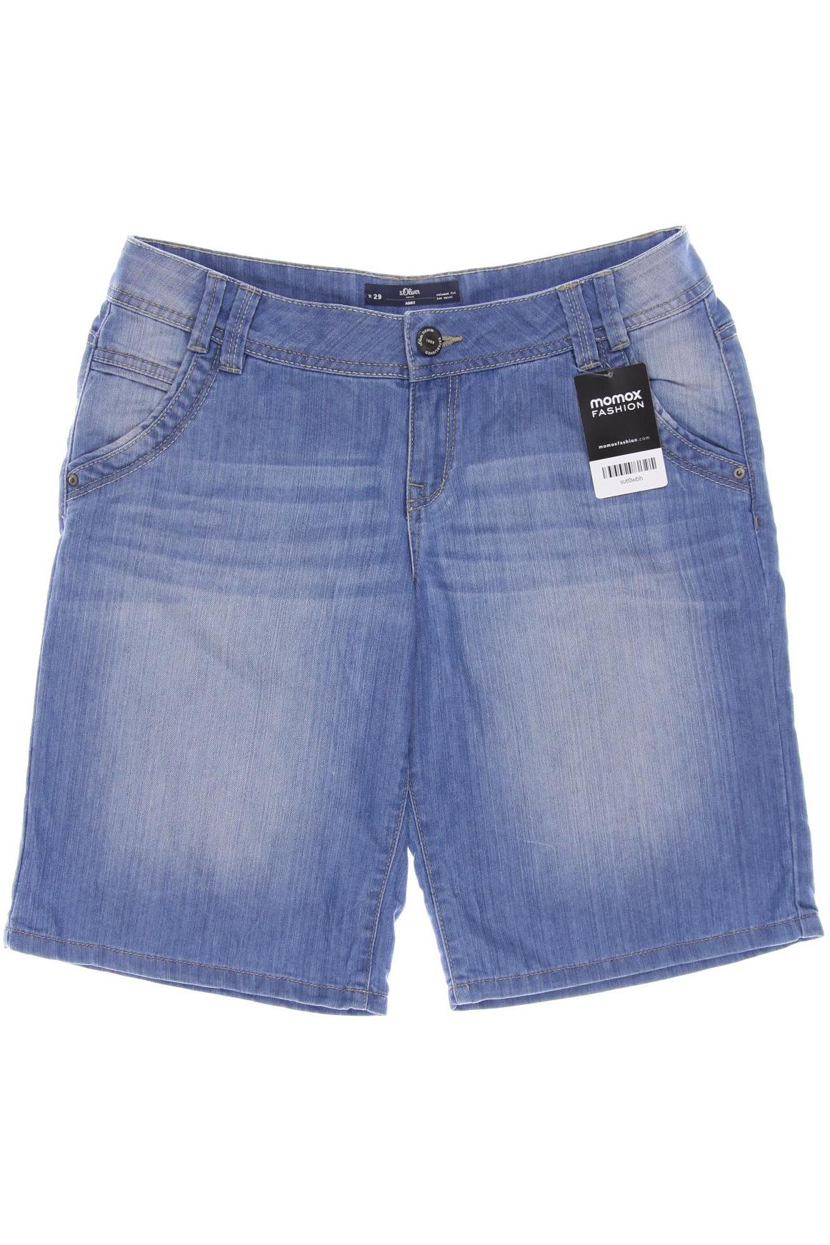 

s.Oliver Damen Shorts, blau