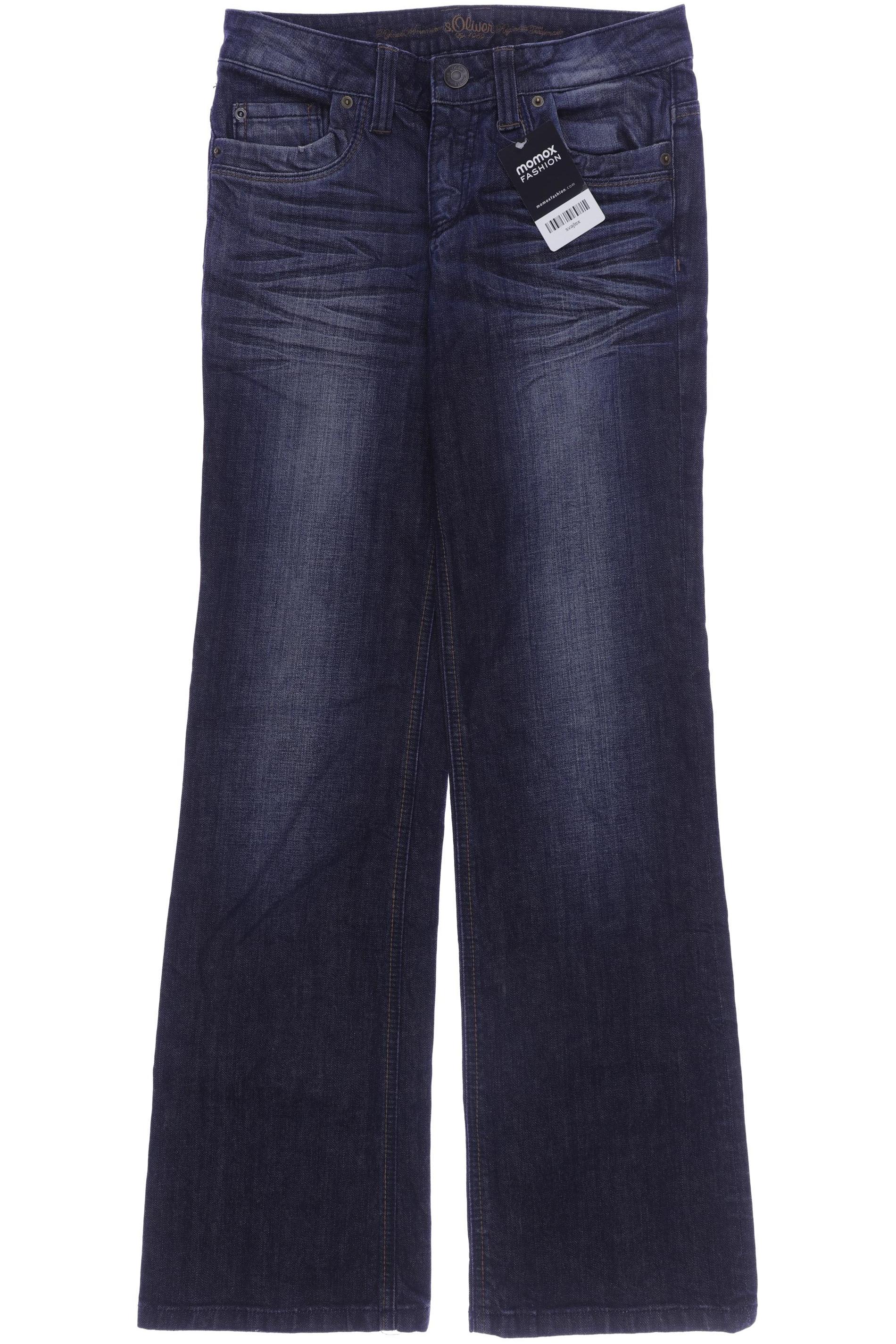 

s.Oliver Damen Jeans, blau