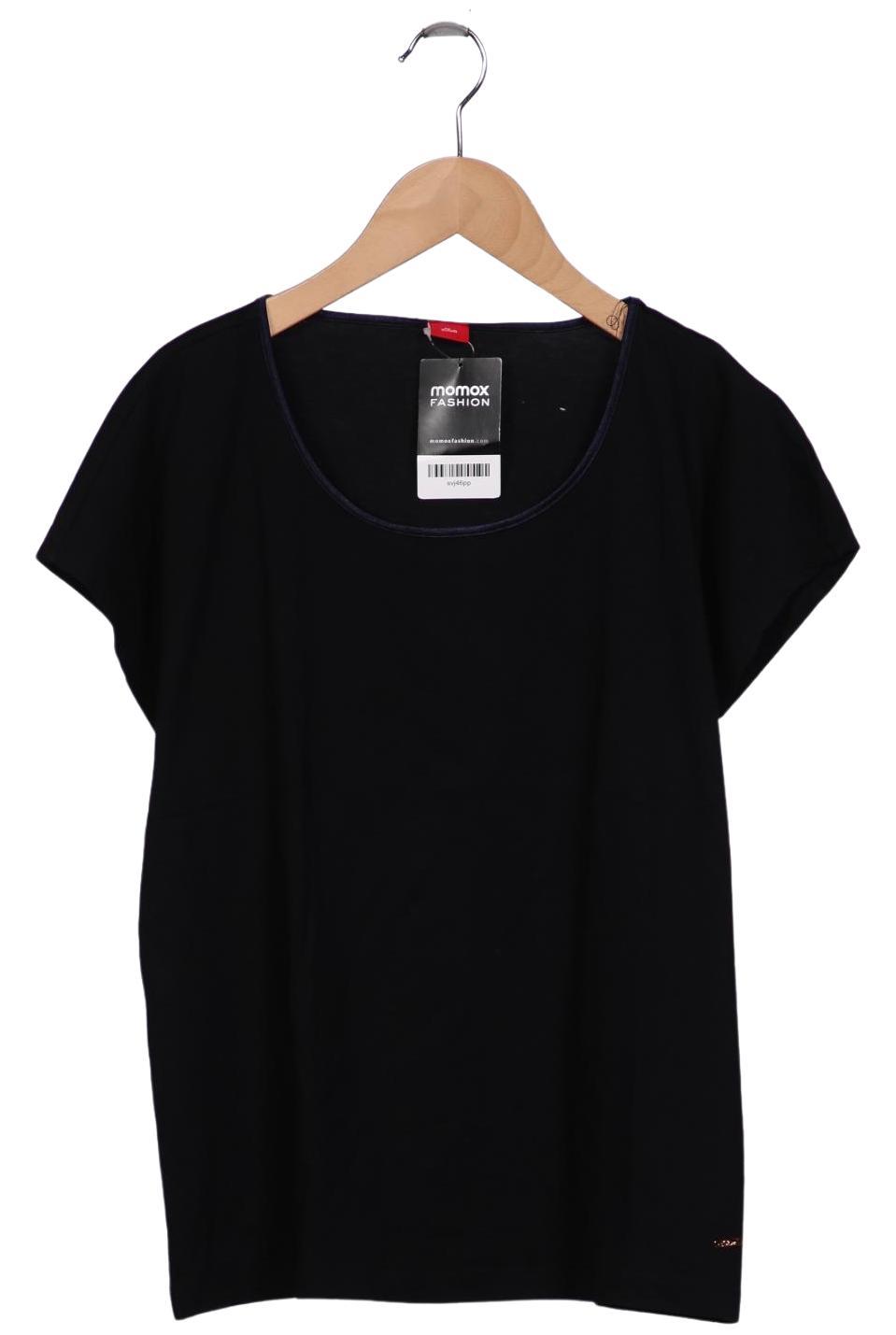 

s.Oliver Damen T-Shirt, schwarz, Gr. 36
