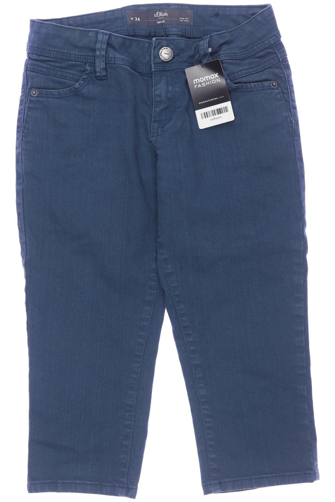 

s.Oliver Damen Shorts, blau, Gr. 34