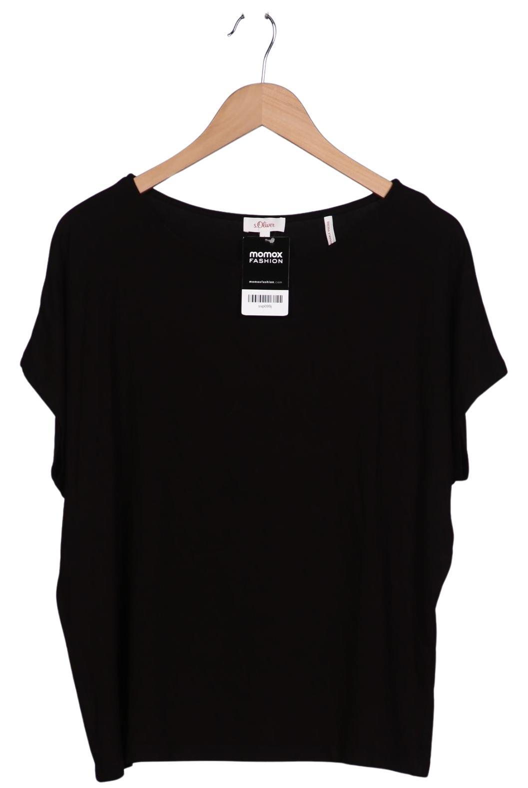 

s.Oliver Damen T-Shirt, schwarz, Gr. 42