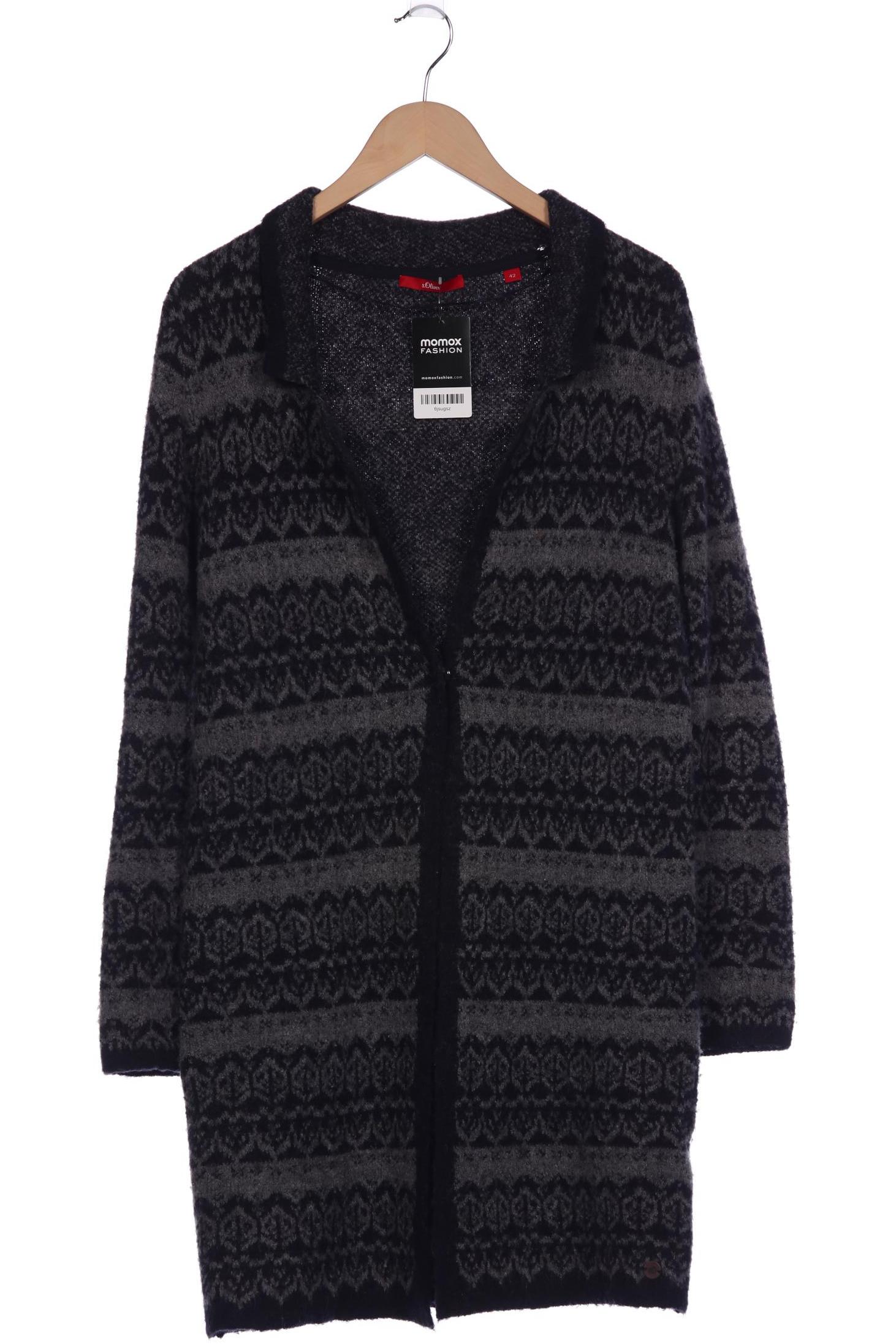 

s.Oliver Damen Strickjacke, grau, Gr. 42