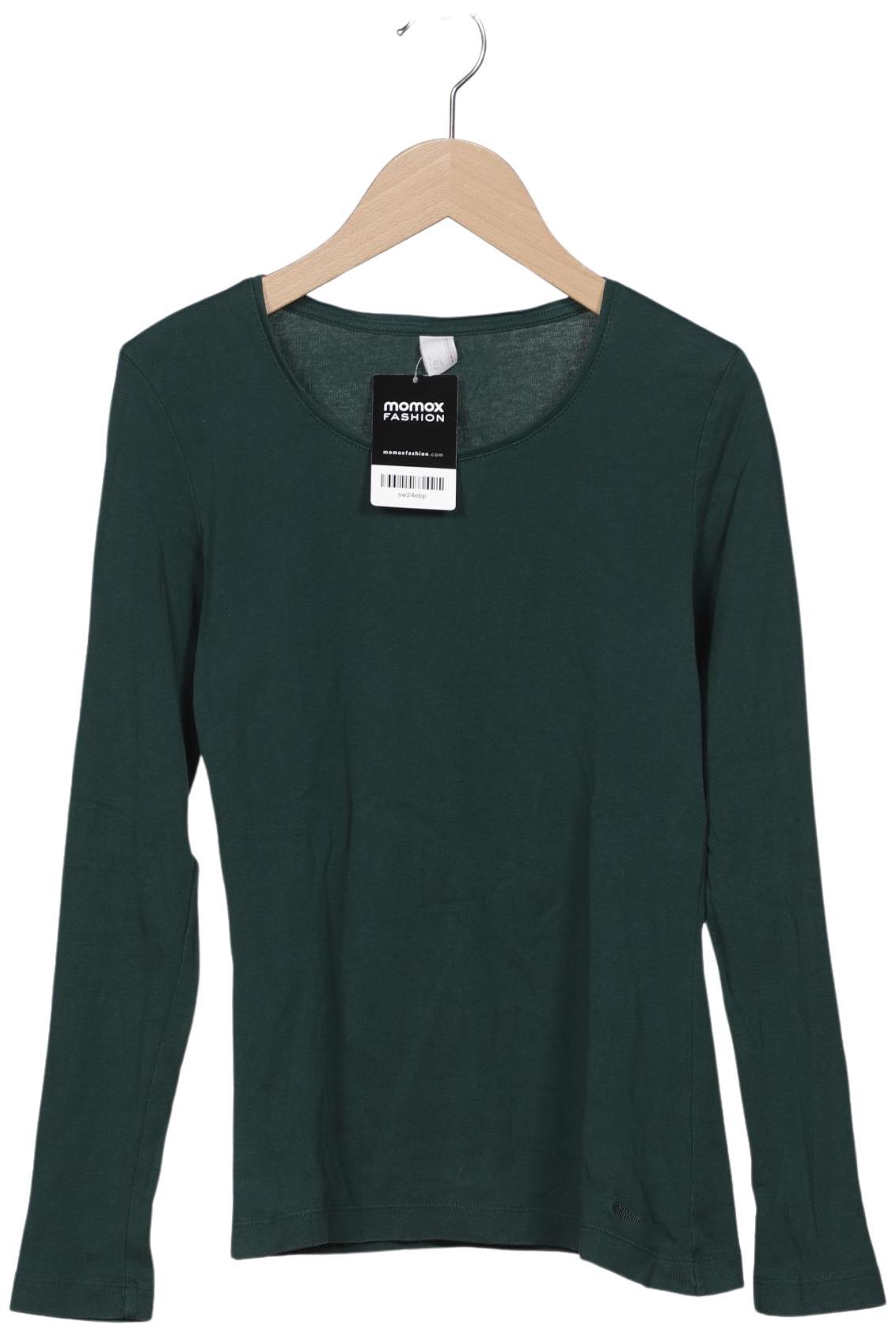 

s.Oliver Damen Langarmshirt, grün, Gr. 36